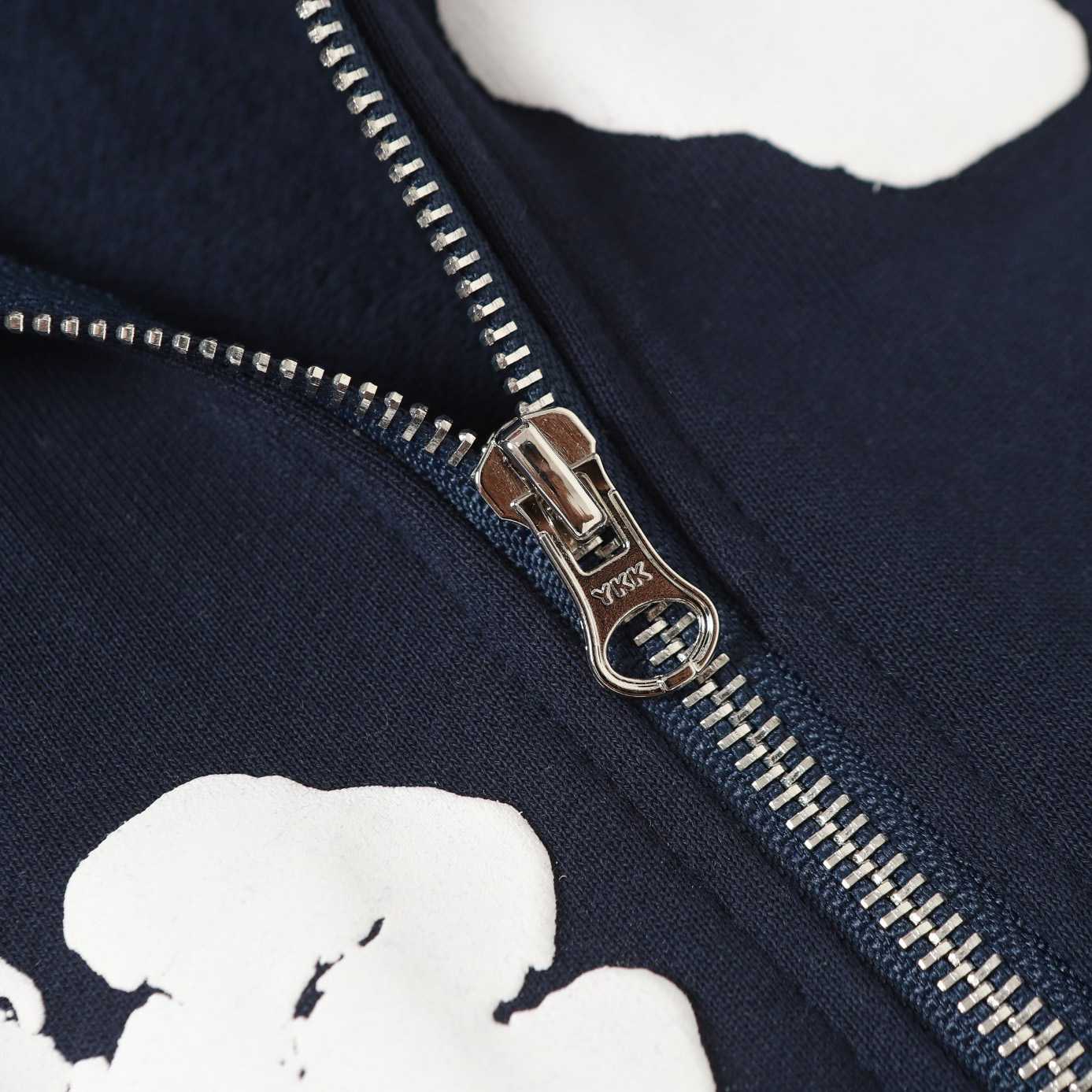 Denim Tears Cotton Wreath Zip Hoodie  - DesignerGu