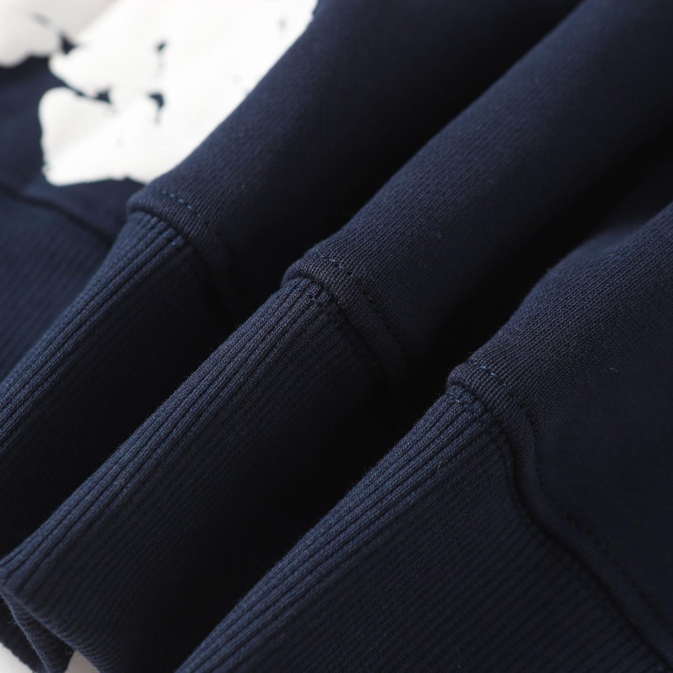 Denim Tears Cotton Wreath Zip Hoodie  - DesignerGu