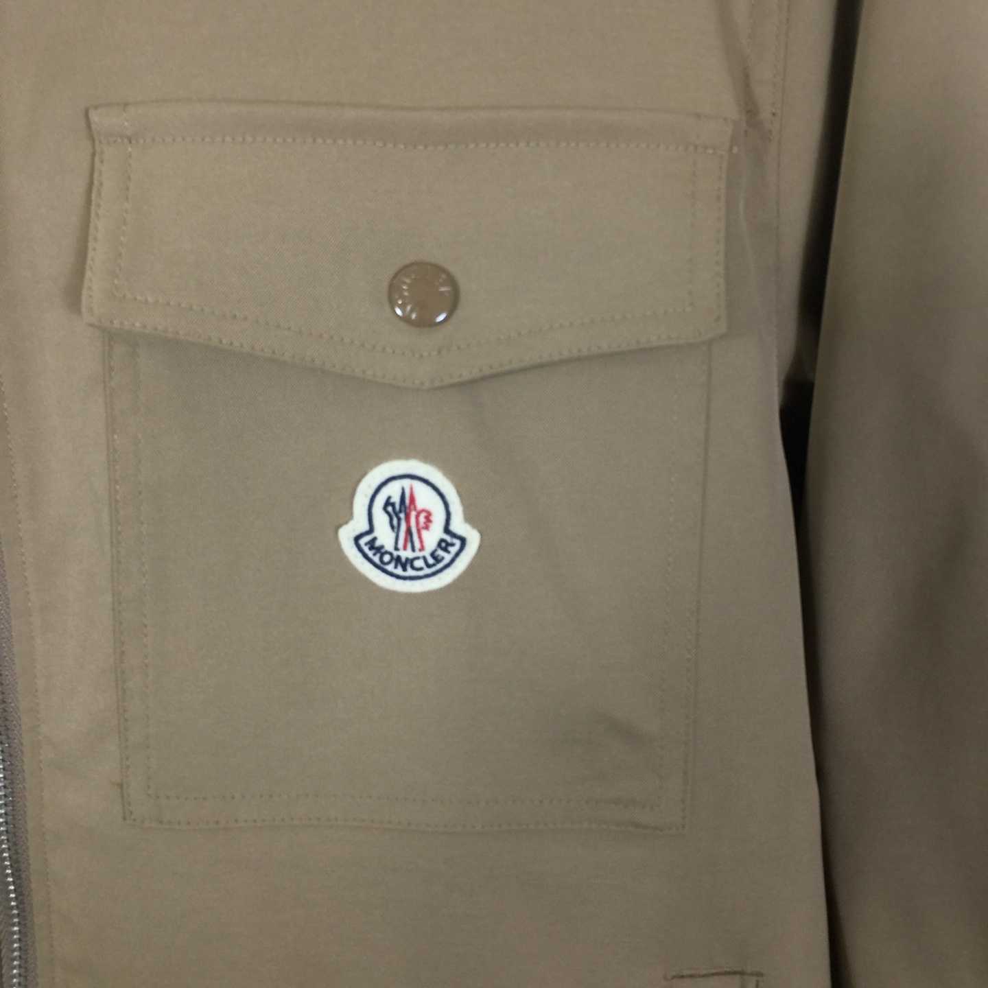 Moncler Gabardine Cotton Shirt Jacket - DesignerGu