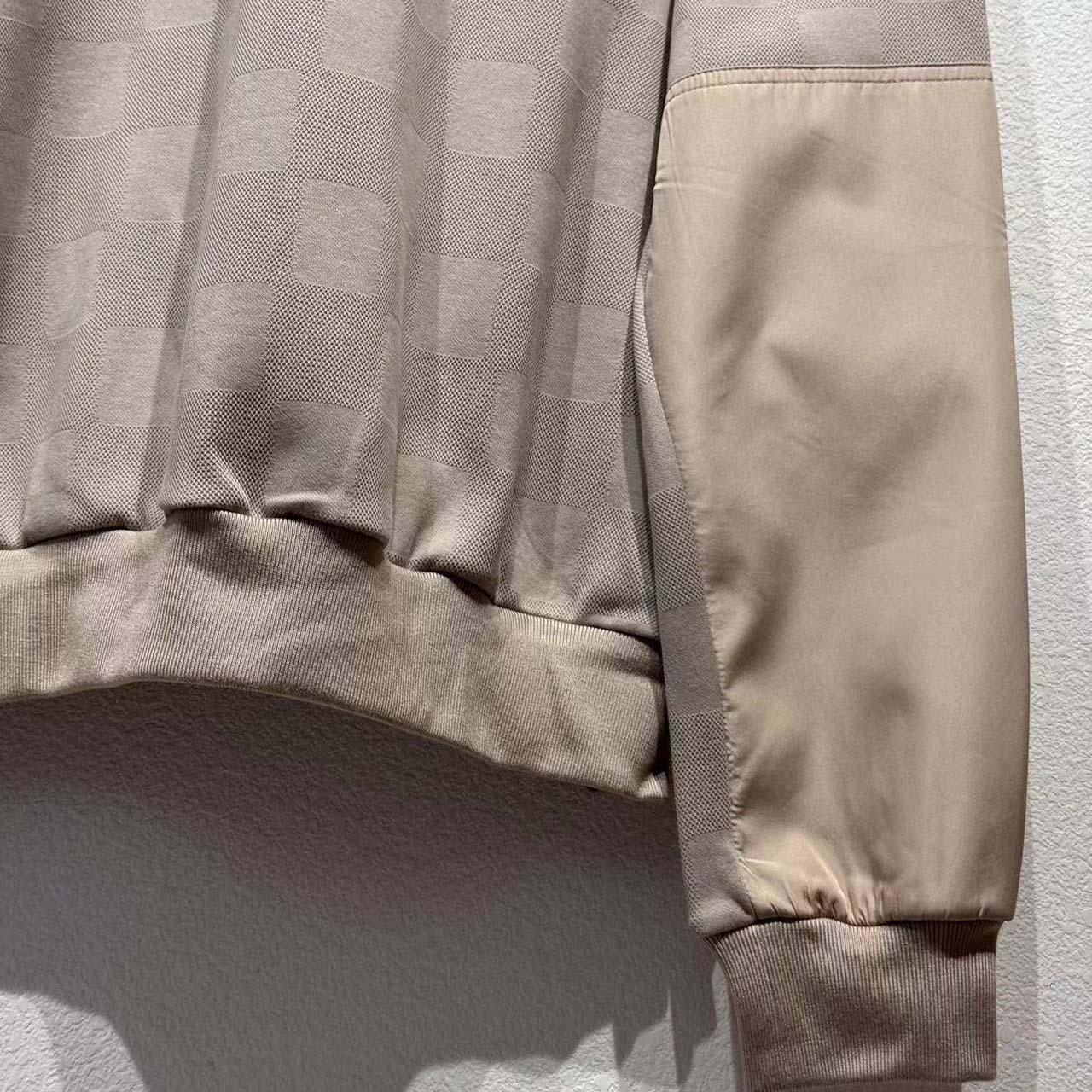 Louis Vuitton Damier Hybrid Half-Zip Workwear Pullover   1AIMK2 - DesignerGu