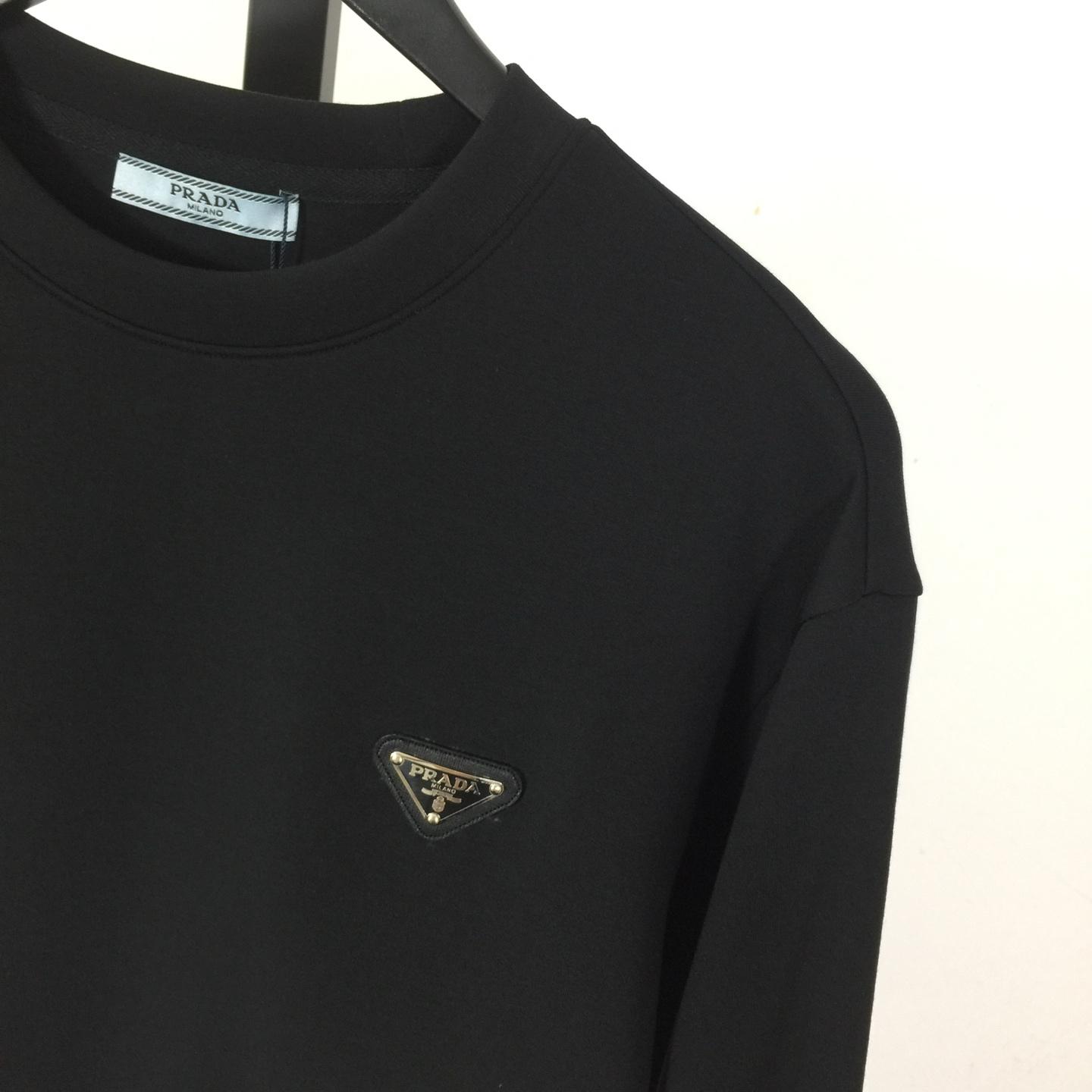 Prada Cotton Sweatshirt - DesignerGu