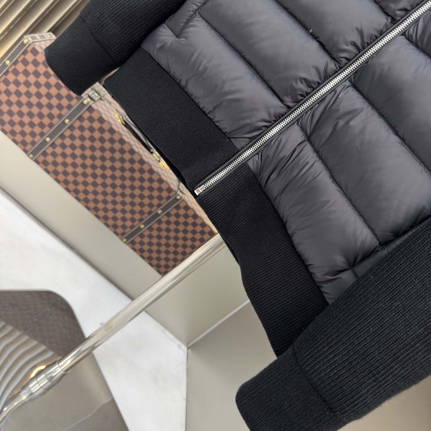 Moncler Color Block Zip Cardigan  - DesignerGu