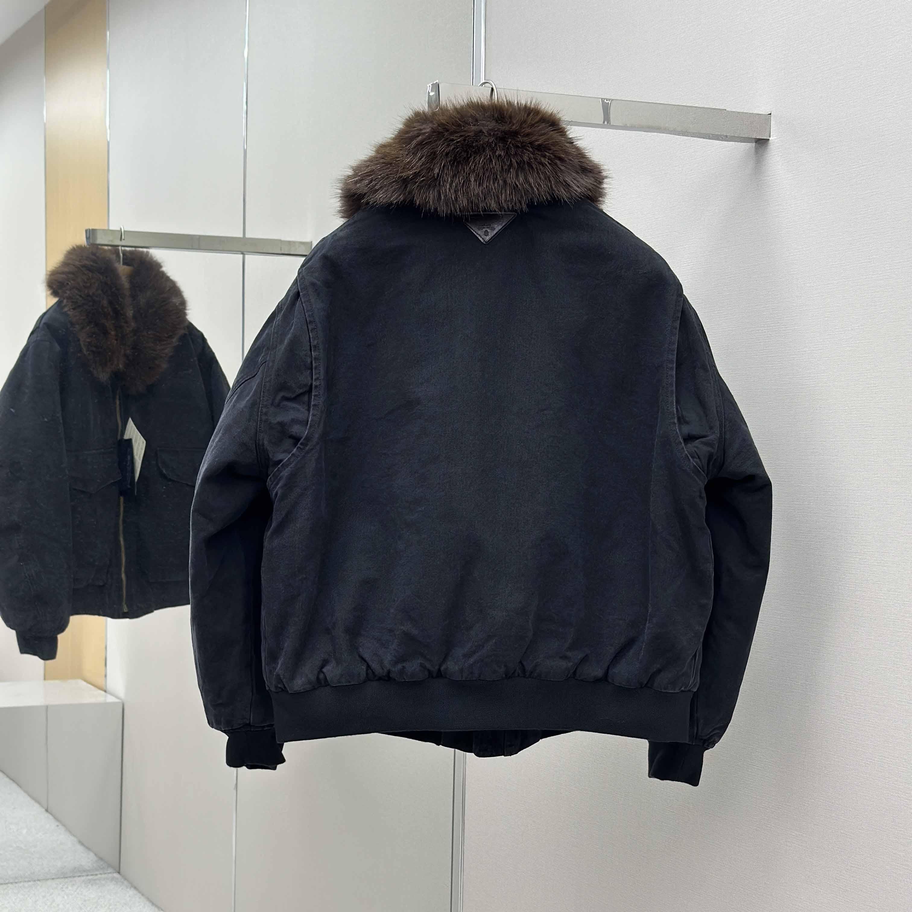 Prada Canvas Blouson Jacket - DesignerGu