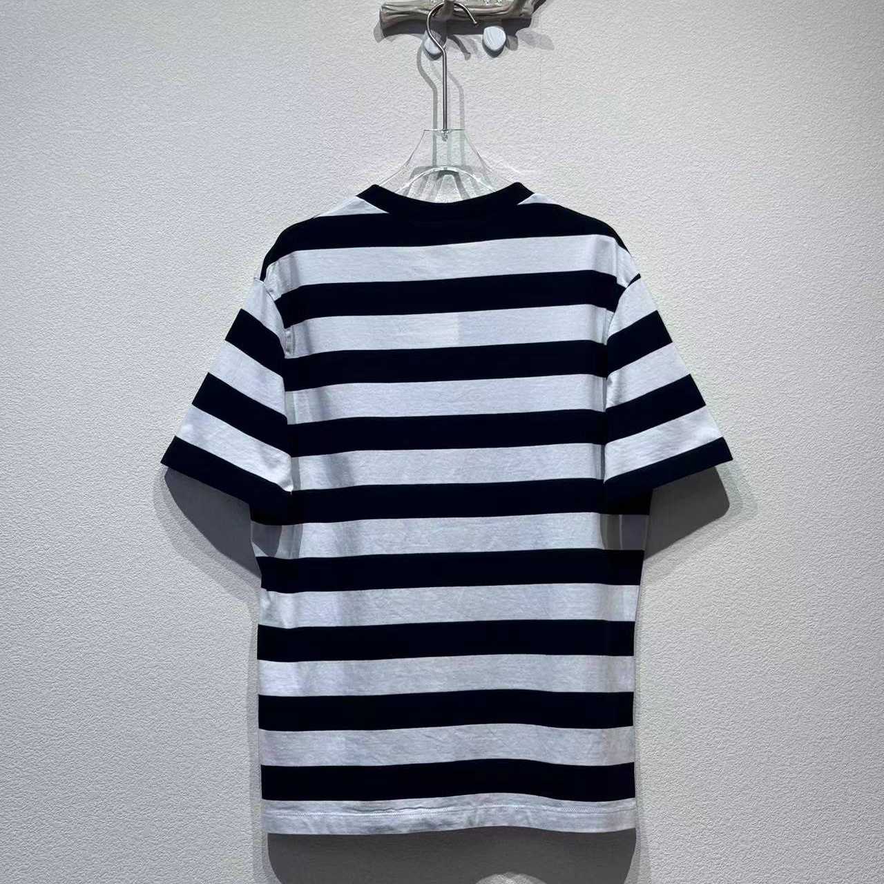 Celine Triomphe Loose T-shirt In Cotton Jersey - DesignerGu