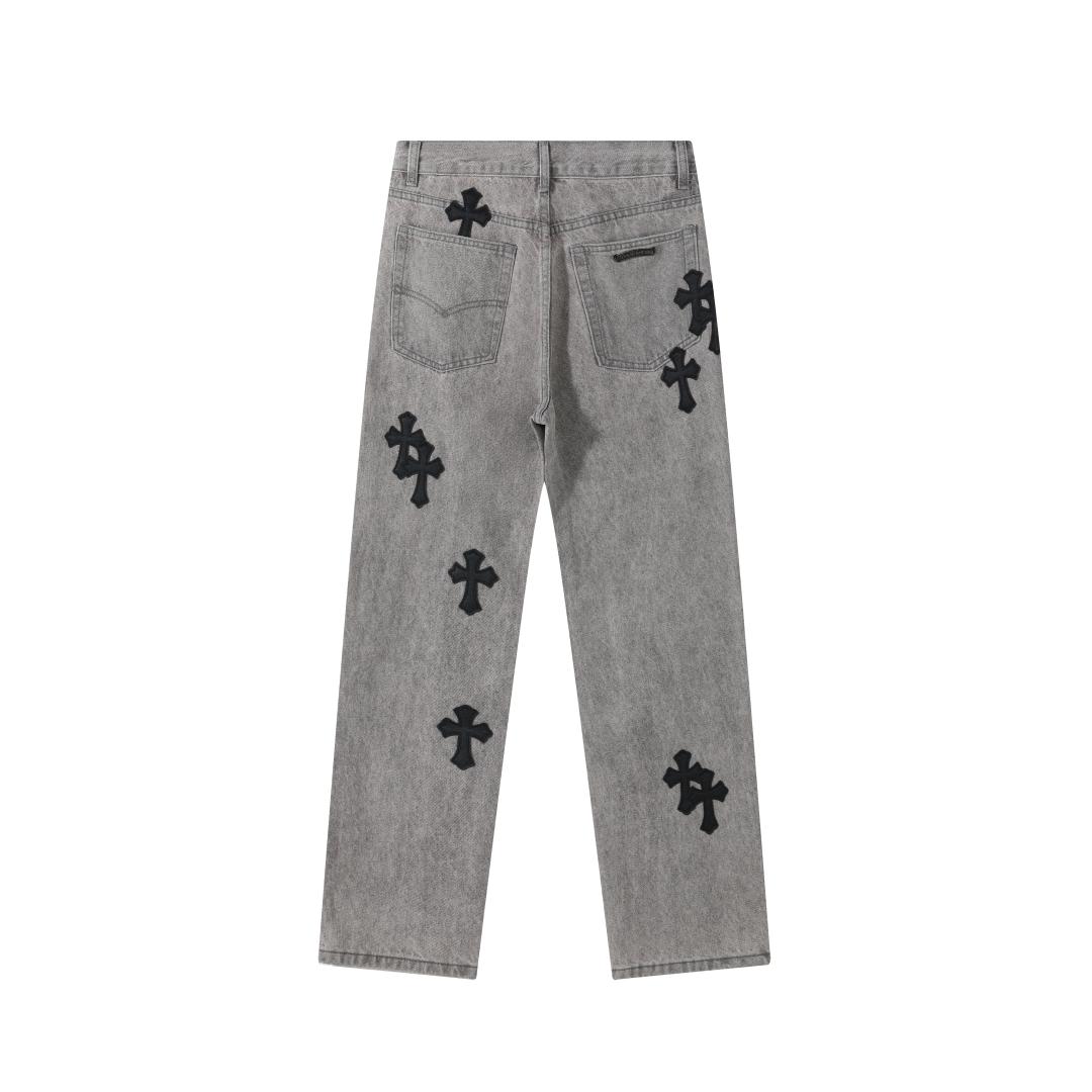 Chrome Hearts Jeans - DesignerGu