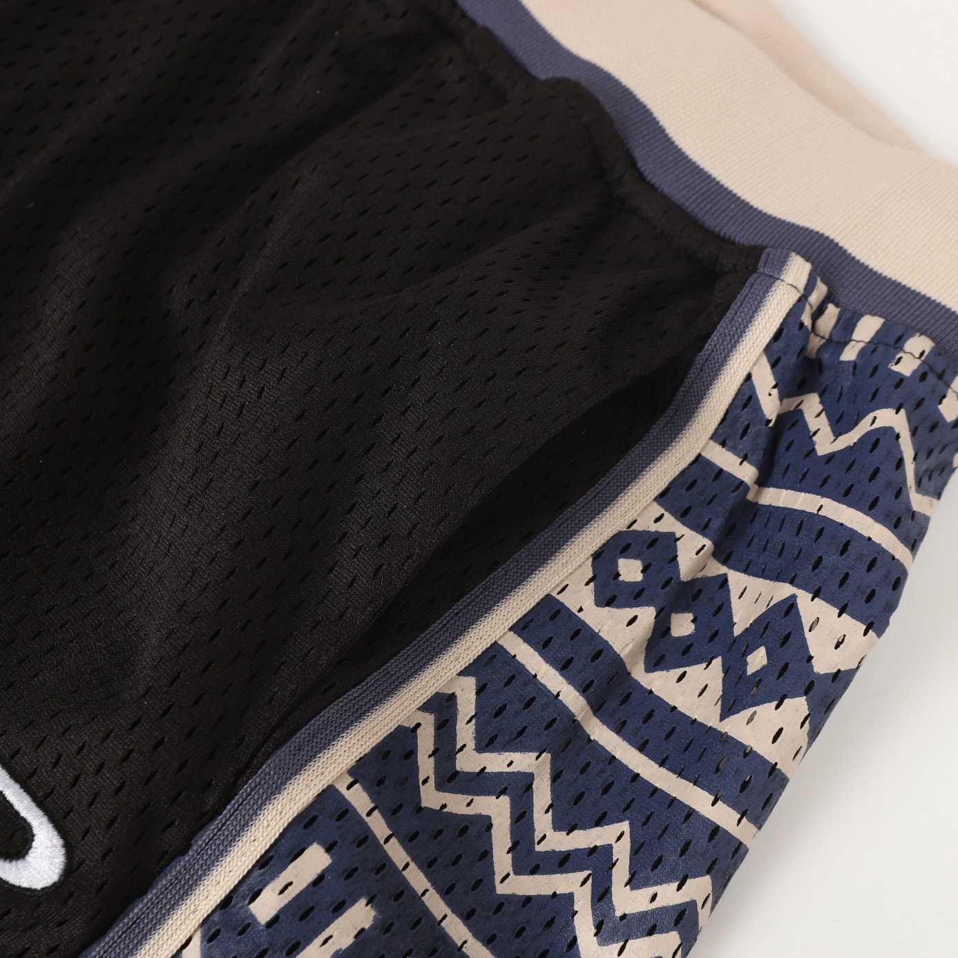 Denim Tears Game Shorts 'Black' - DesignerGu