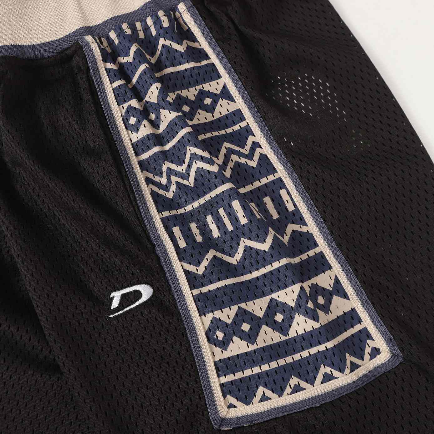 Denim Tears Game Shorts 'Black' - DesignerGu