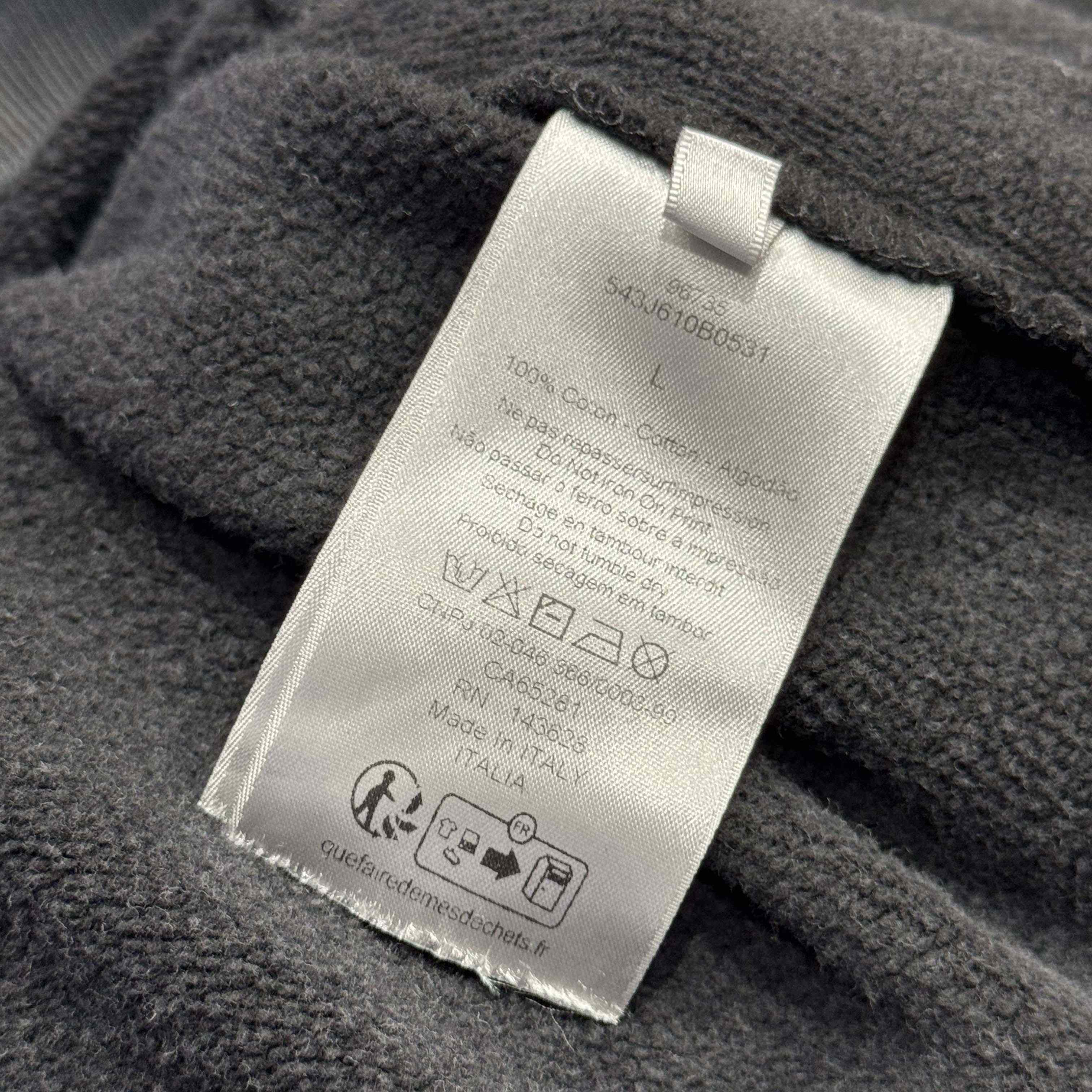 Dior Diorling Sweatshirt With Zipped Collar  - DesignerGu