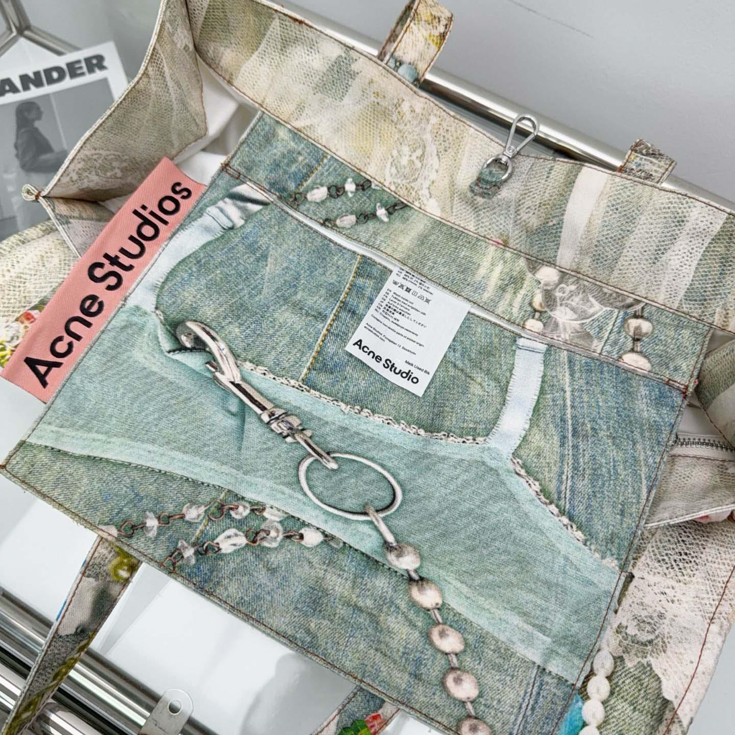 Acne Studios Logo tote bag （47×17×35cm） - DesignerGu