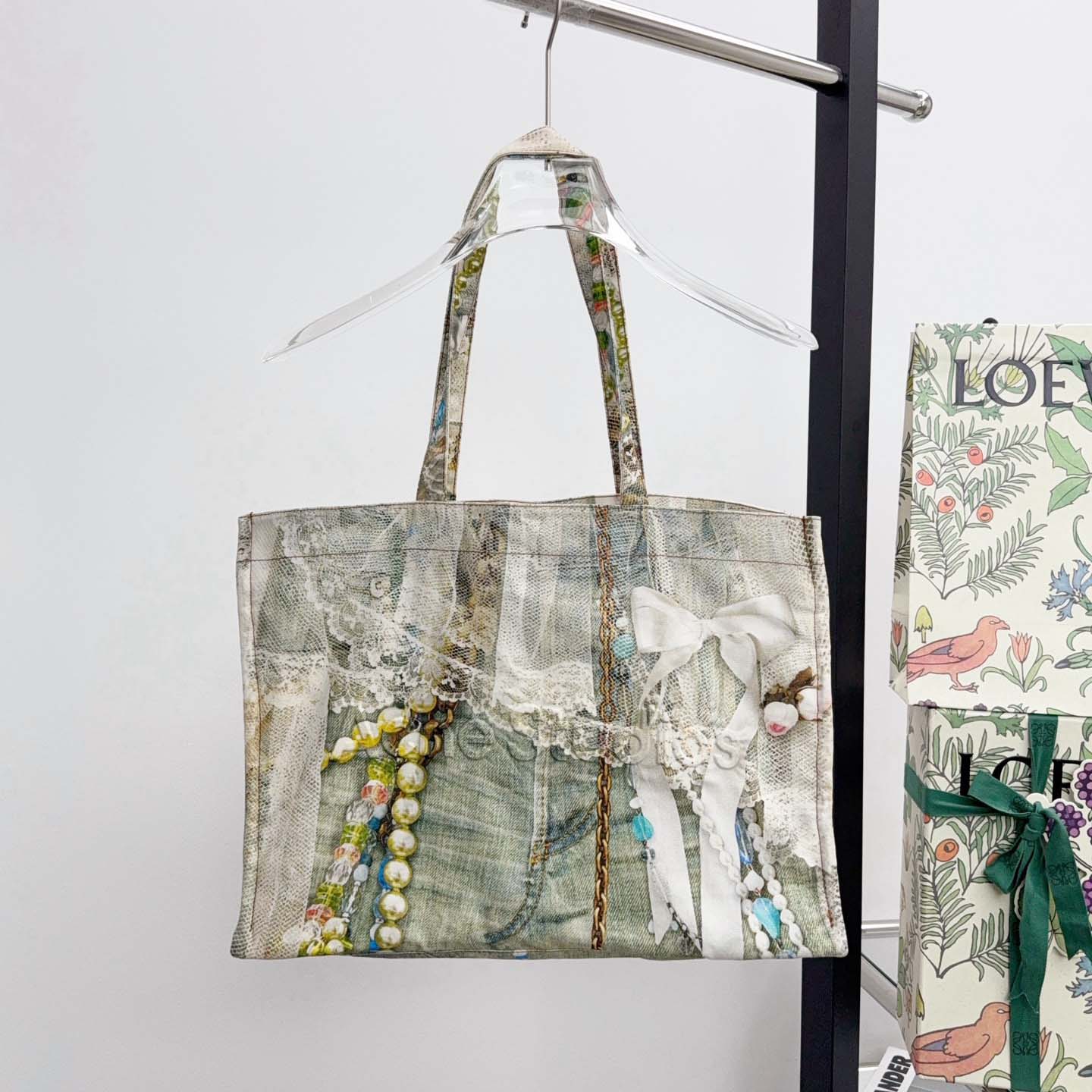 Acne Studios Logo tote bag （47×17×35cm） - DesignerGu