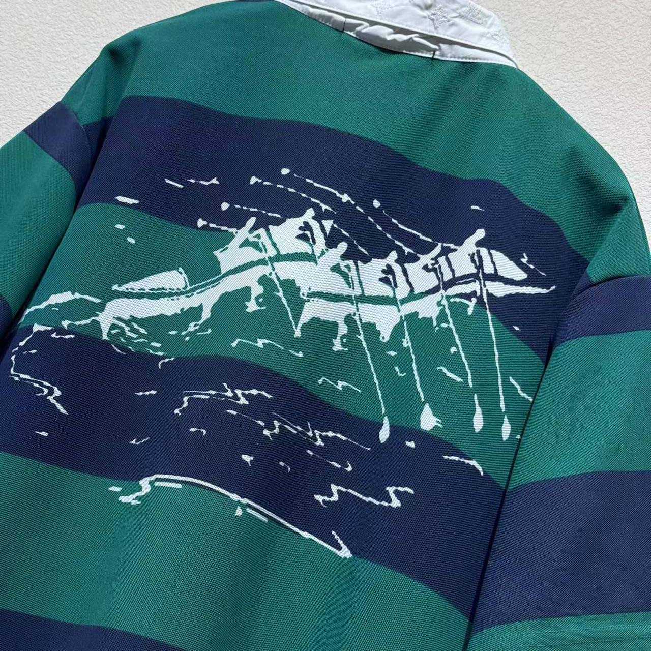 Louis Vuitton Striped Short-Sleeved Polo Shirt   1AIKIO - DesignerGu