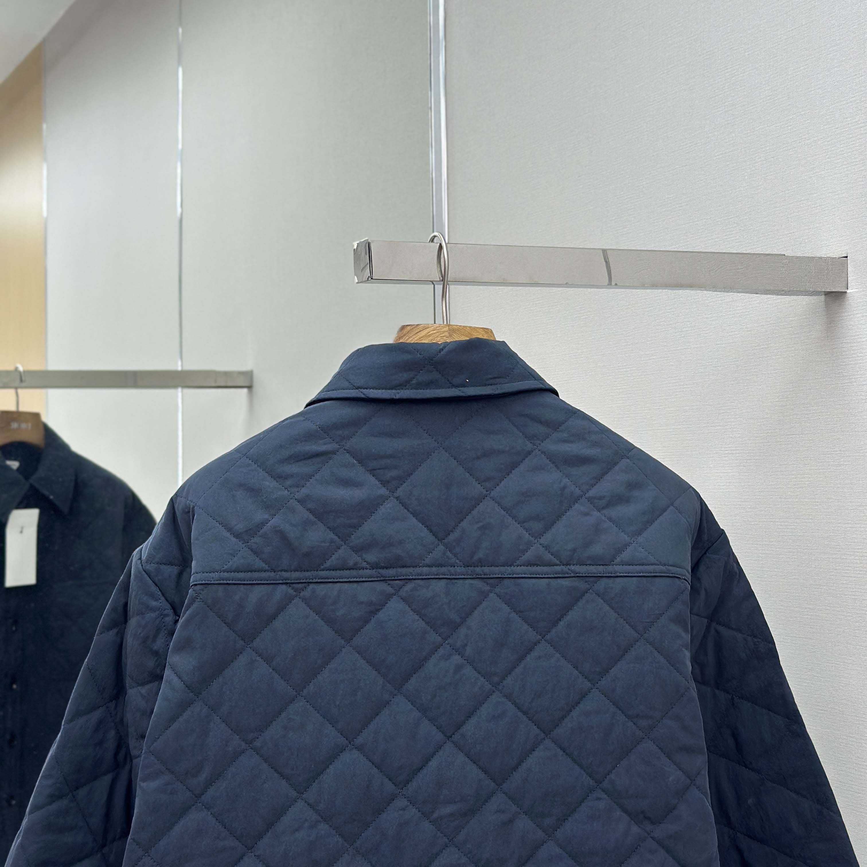 Bottega Veneta Quilted Cotton Overshirt - DesignerGu