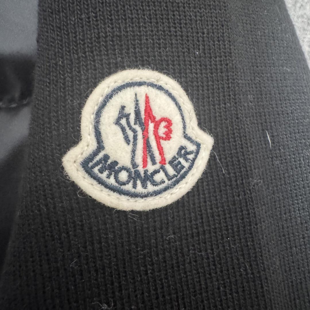 Moncler Padded Wool Zip-Up Cardigan In Black    Z503 - DesignerGu