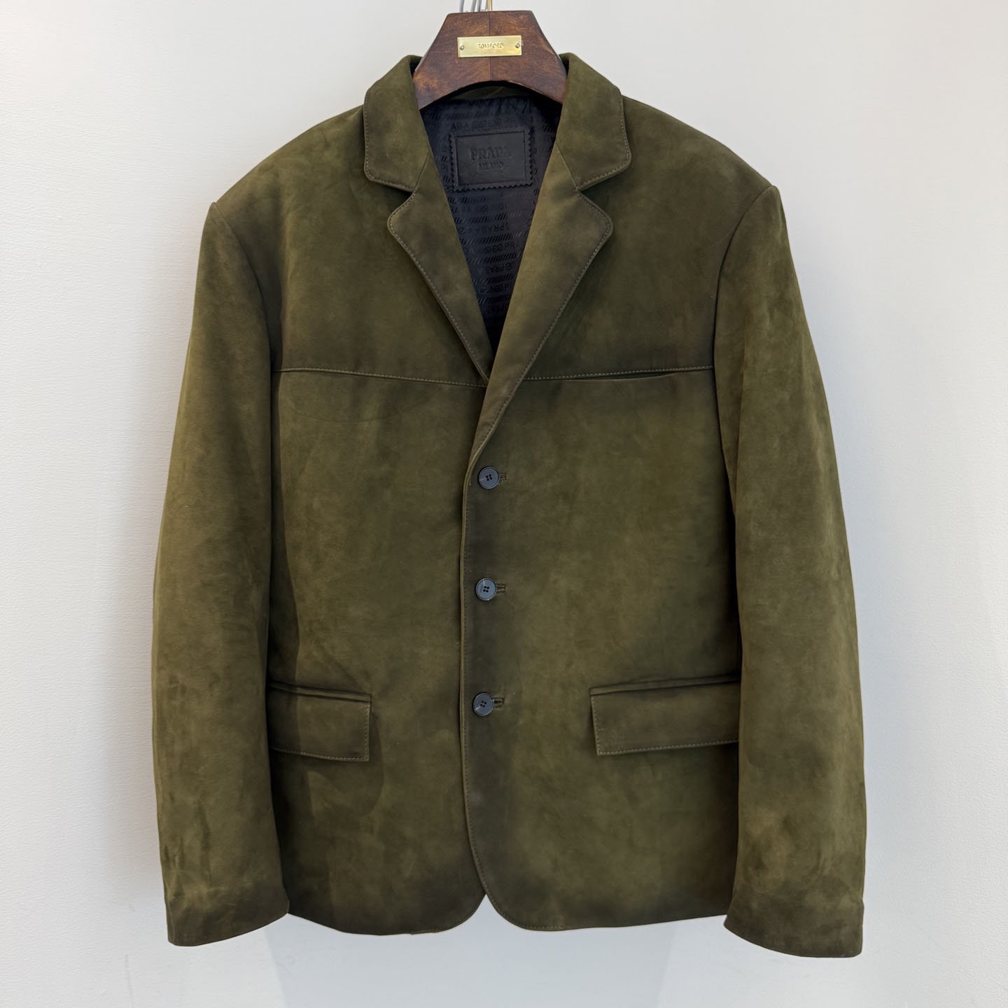 Prada Suede Jacket - DesignerGu