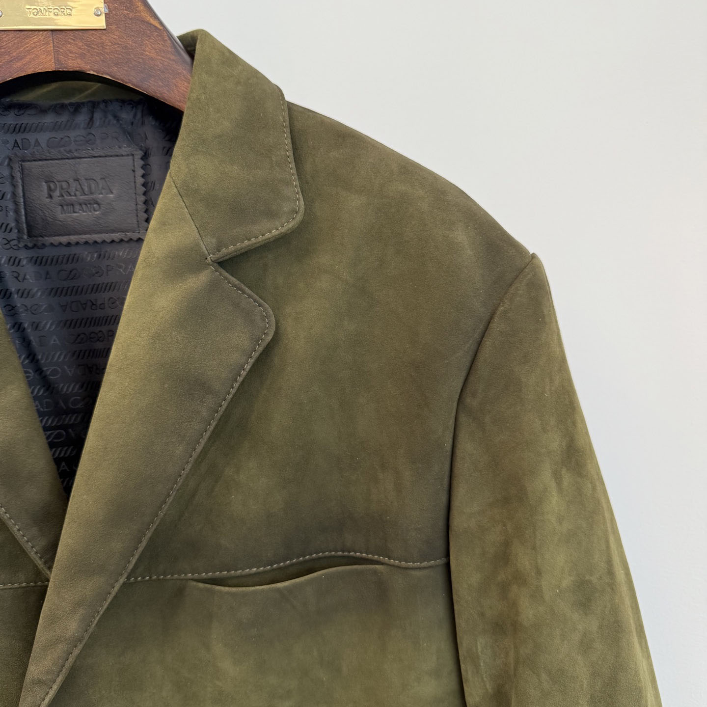 Prada Suede Jacket - DesignerGu