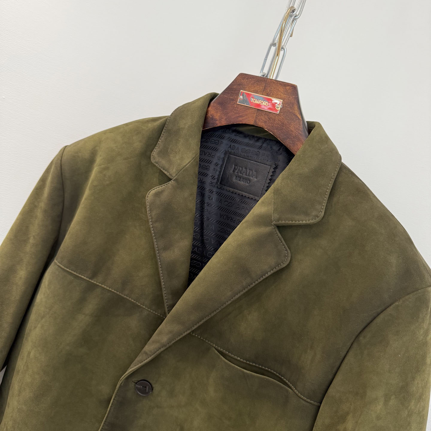 Prada Suede Jacket - DesignerGu