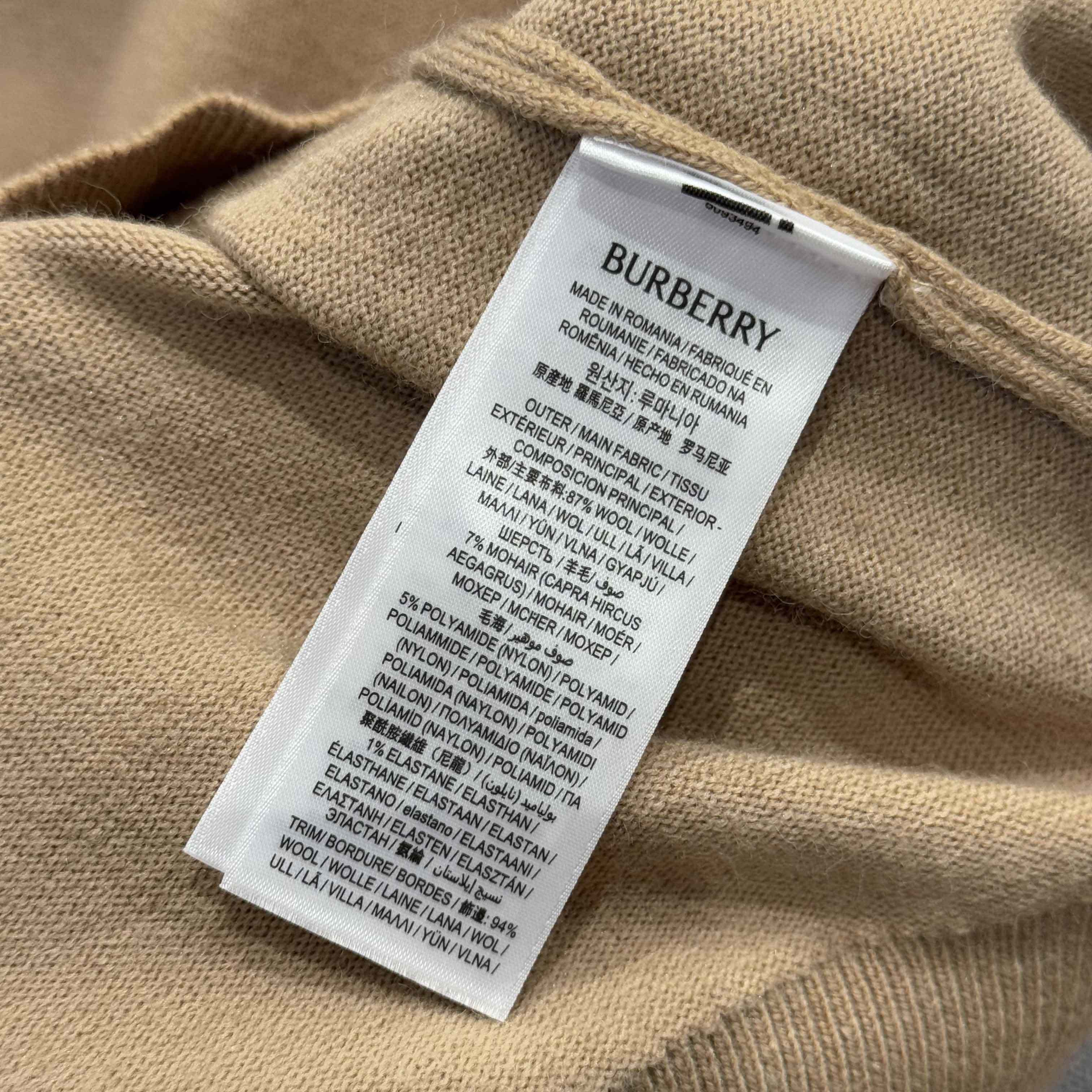 Burberry Long-sleeve Cashmere Blend Polo Shirt - DesignerGu