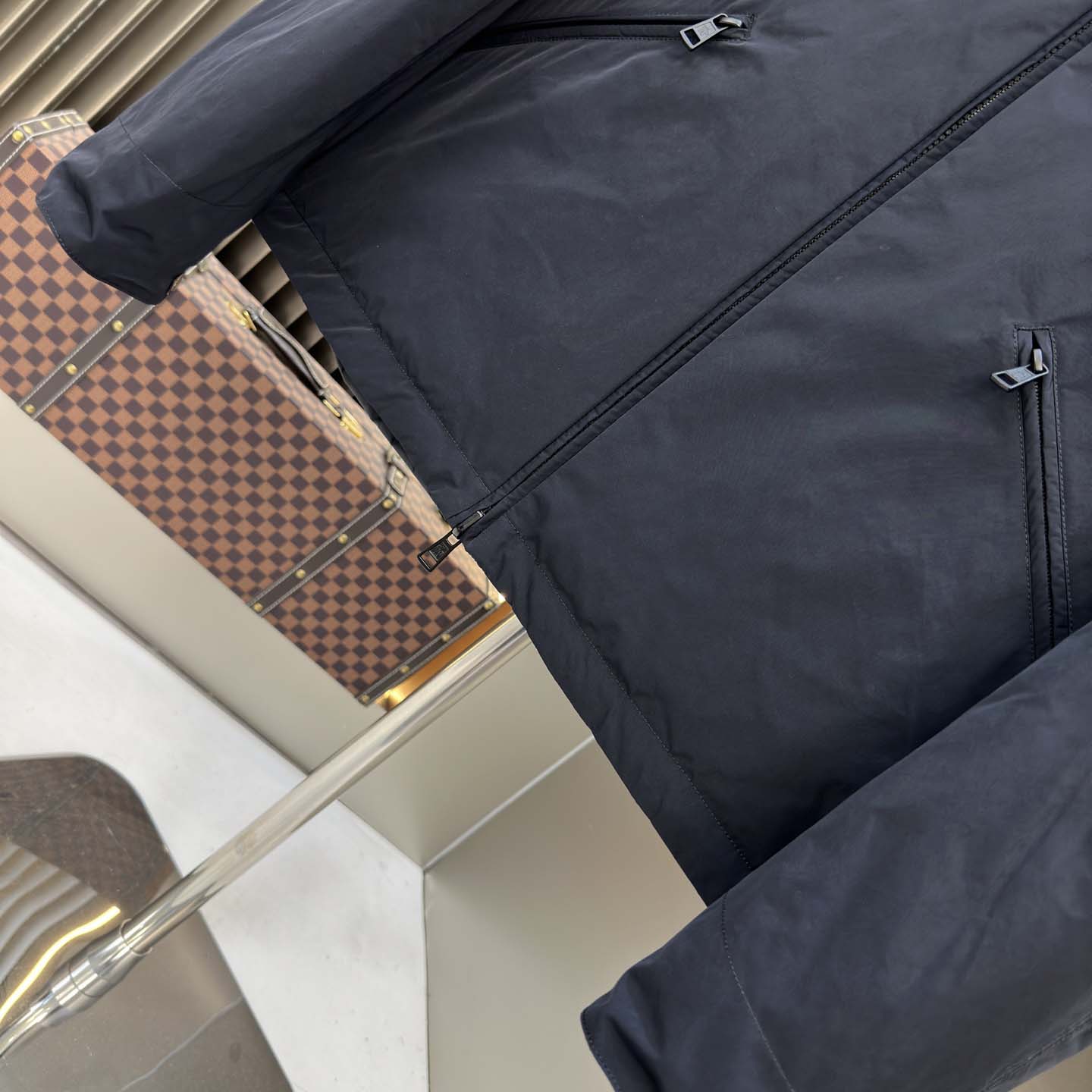 Moncler Cidone Reversible Down Shirt Jacket - DesignerGu