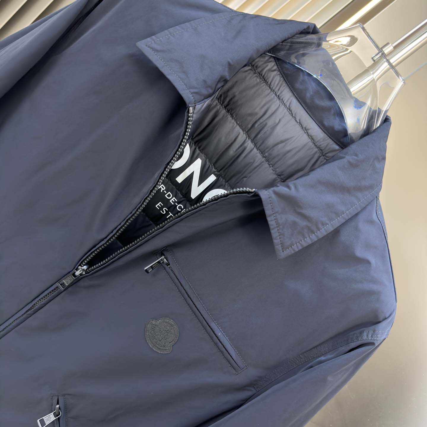 Moncler Cidone Reversible Down Shirt Jacket - DesignerGu