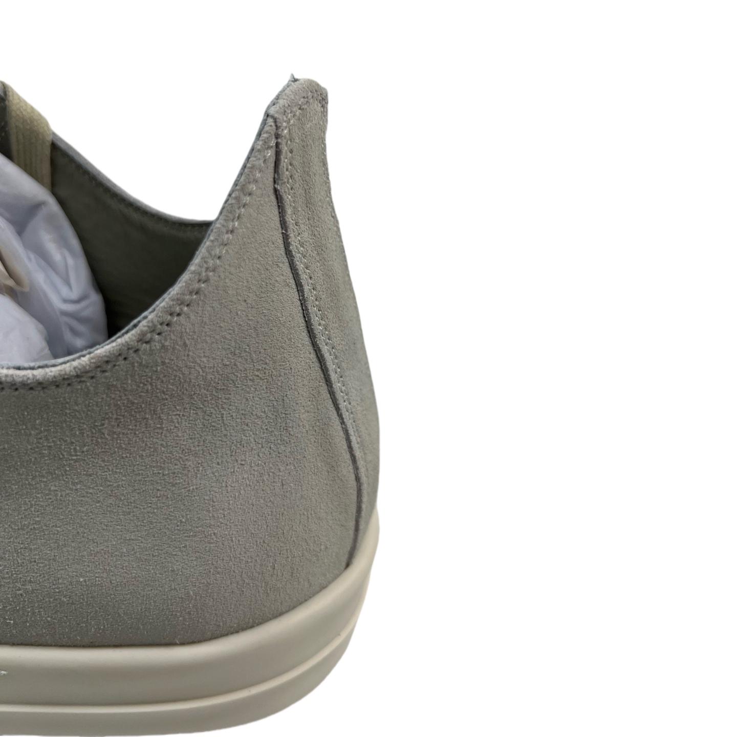 Rick Owens Low Tops Grey Suede Shoes - DesignerGu