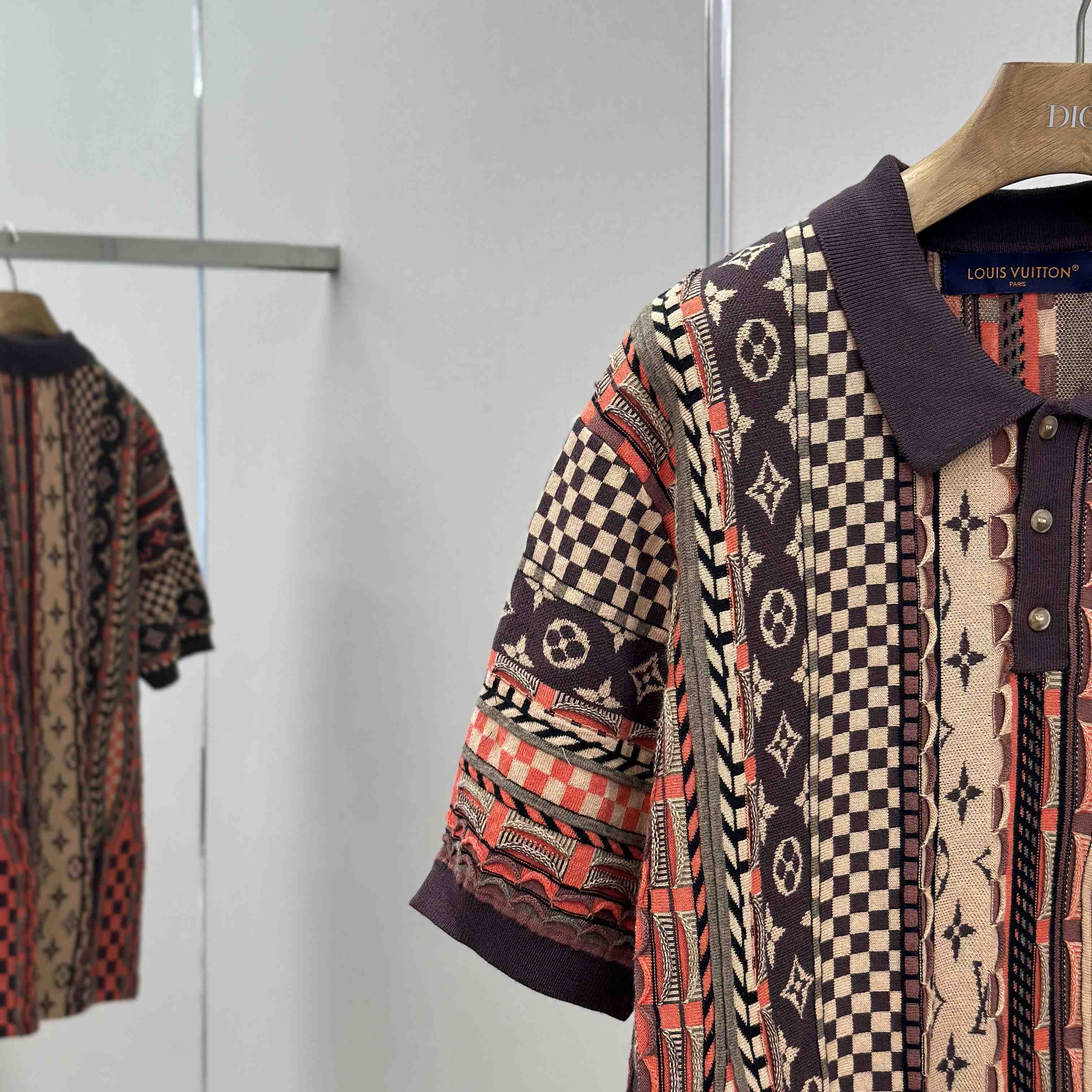 Louis Vuitton Short-Sleeved Polo Shirt - DesignerGu