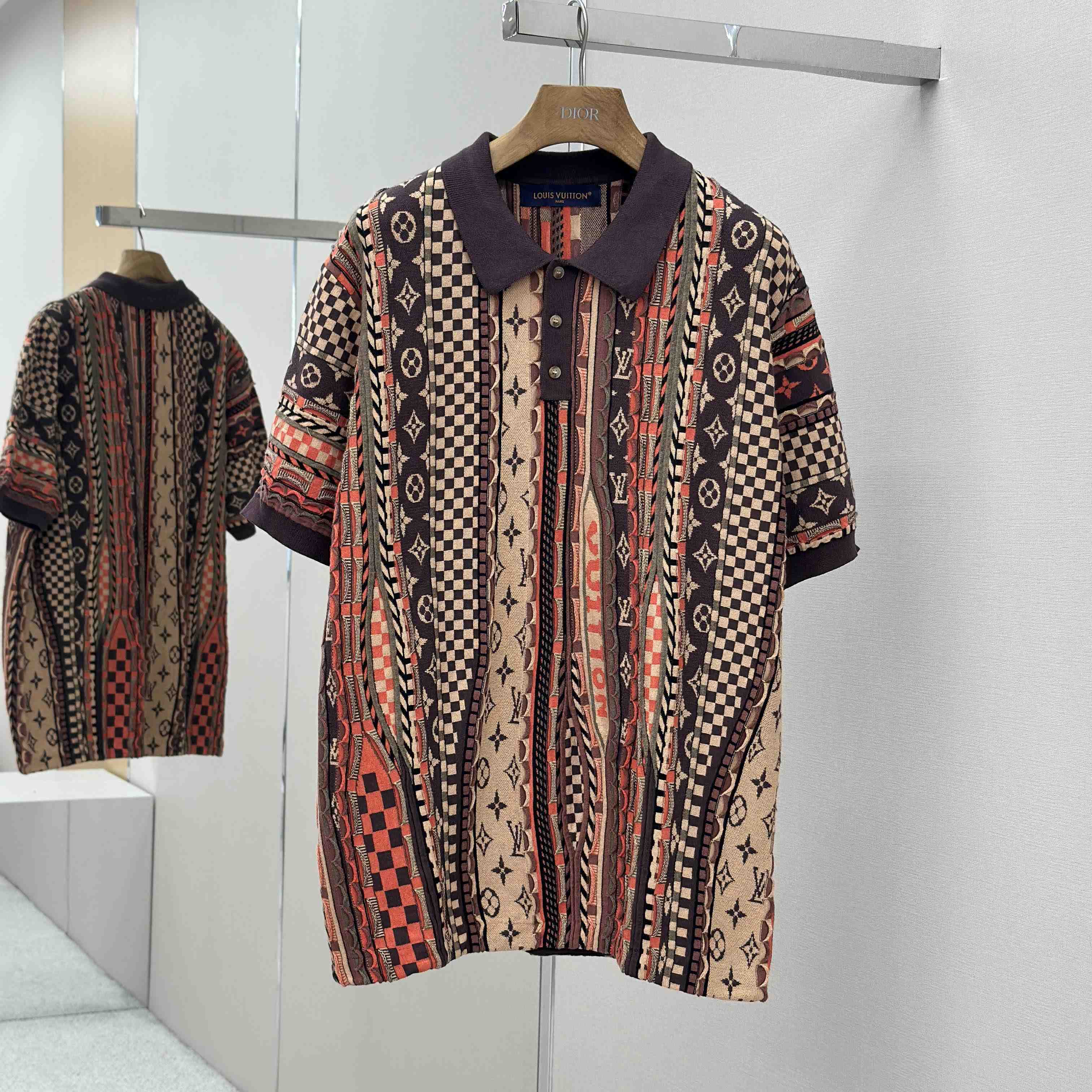 Louis Vuitton Short-Sleeved Polo Shirt - DesignerGu