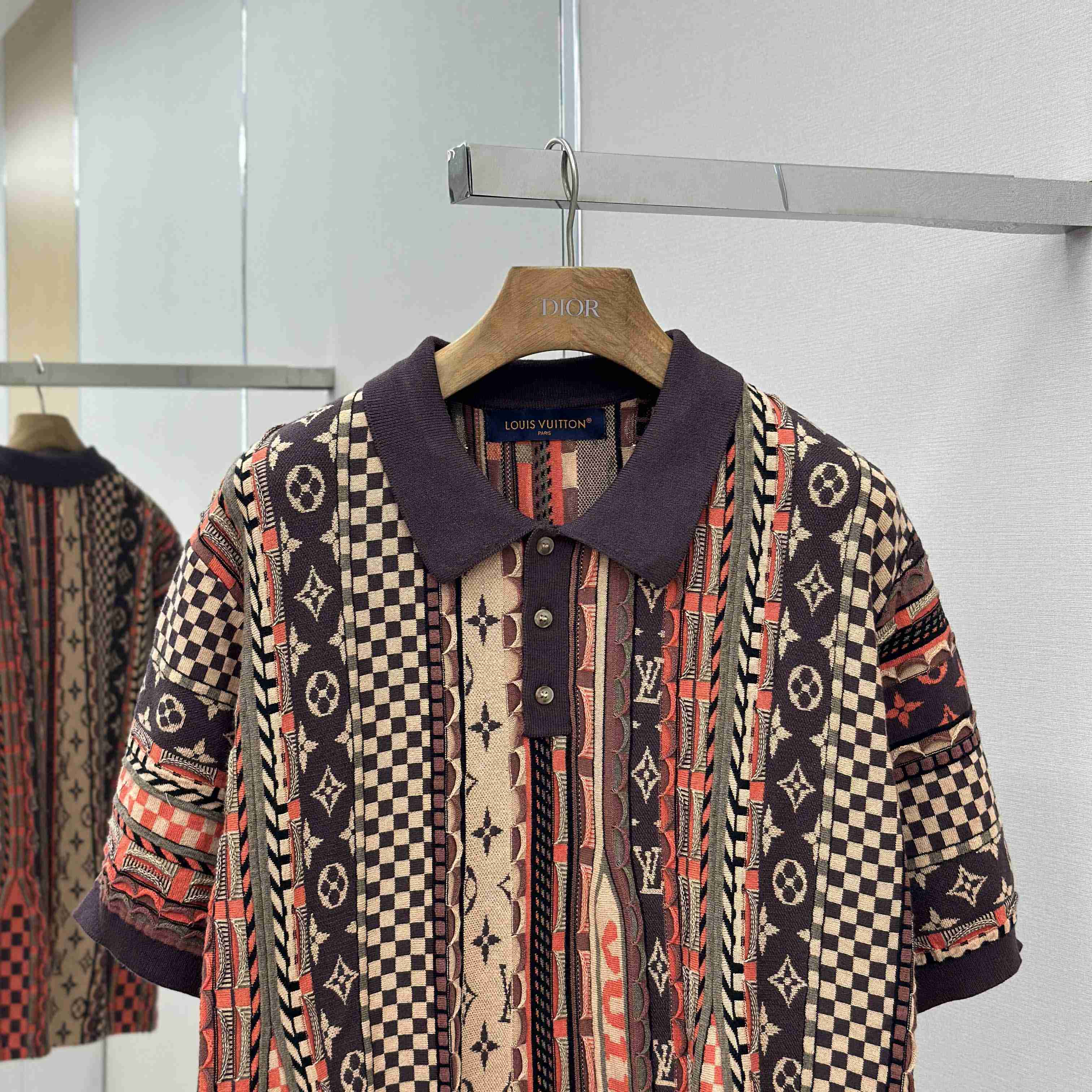 Louis Vuitton Short-Sleeved Polo Shirt - DesignerGu