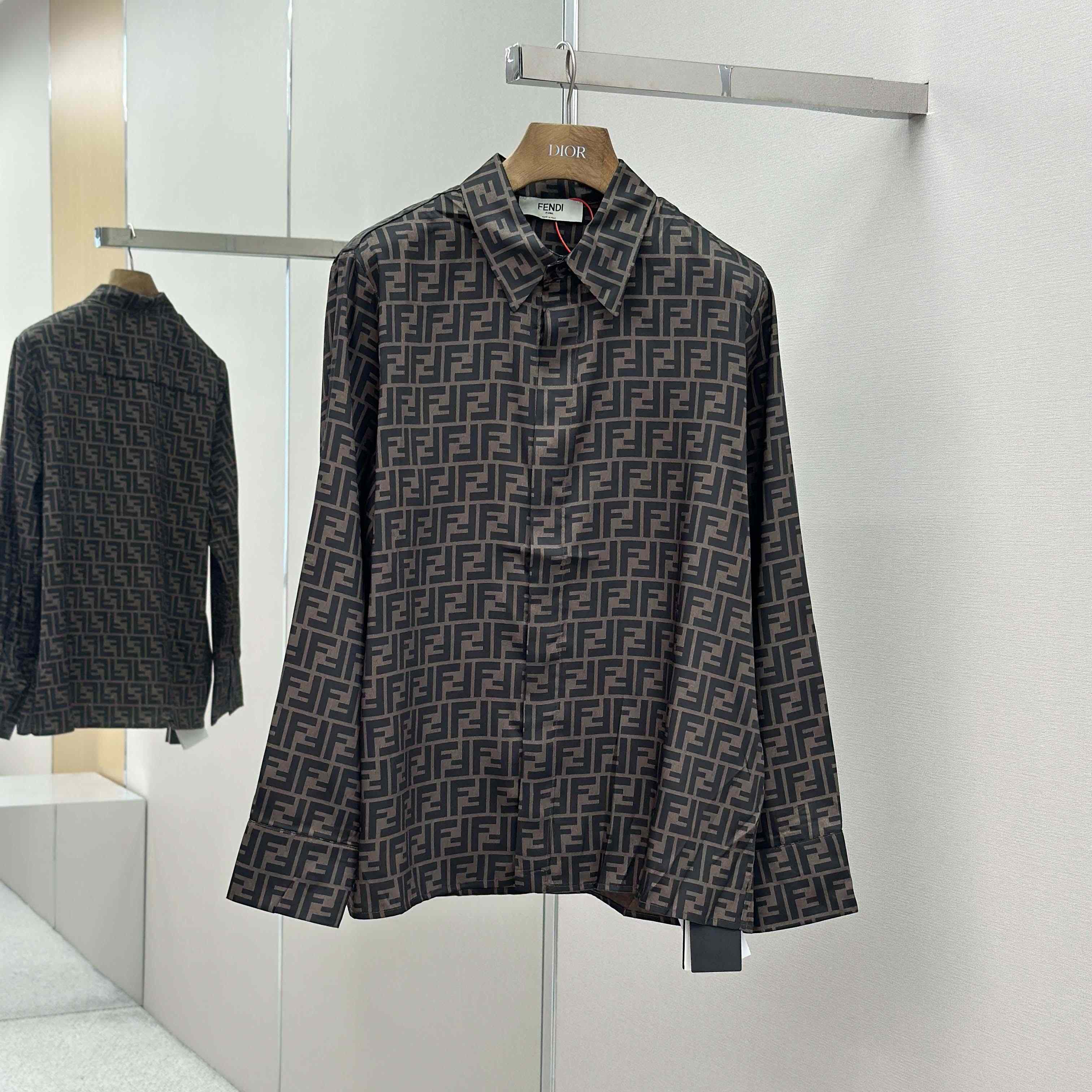 Fendi Silk Shirt  - DesignerGu