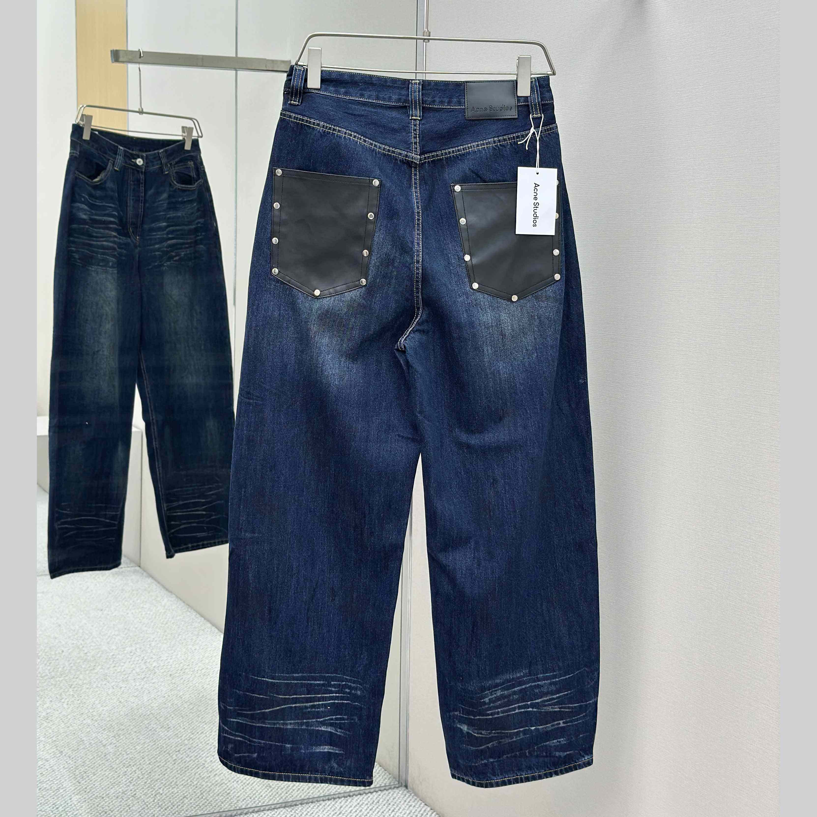Acne Studios Regular Fit Jeans  - DesignerGu