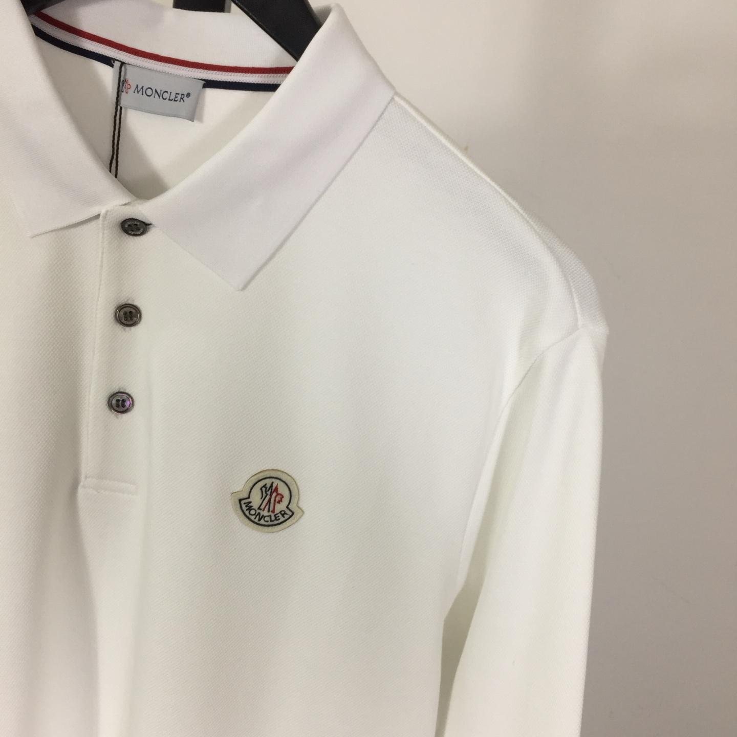 Moncler Cotton Polo Shirt - DesignerGu