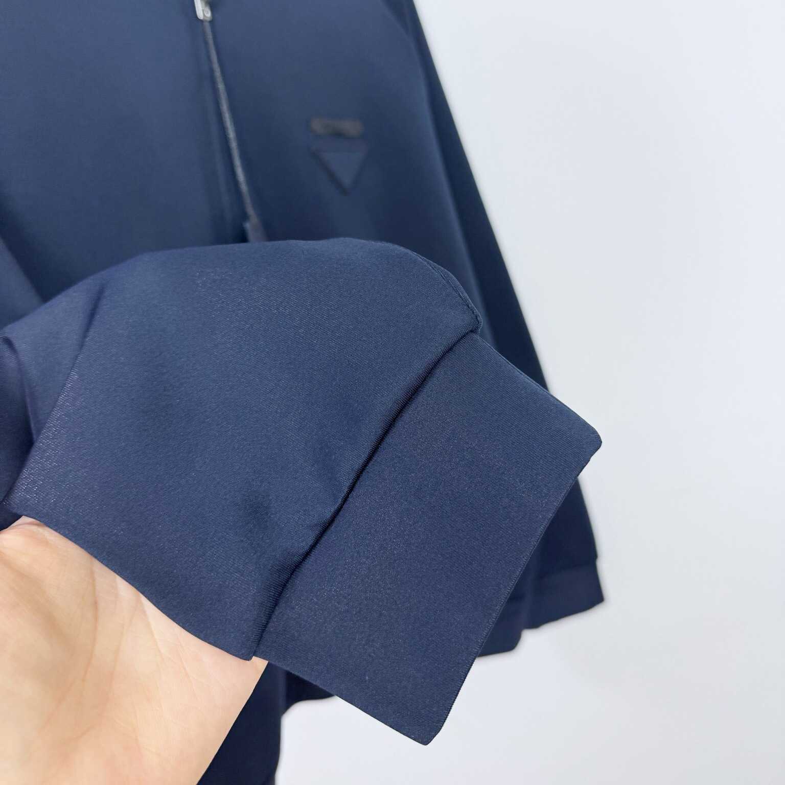 Prada Zippered Technical Fabric Jacket - DesignerGu