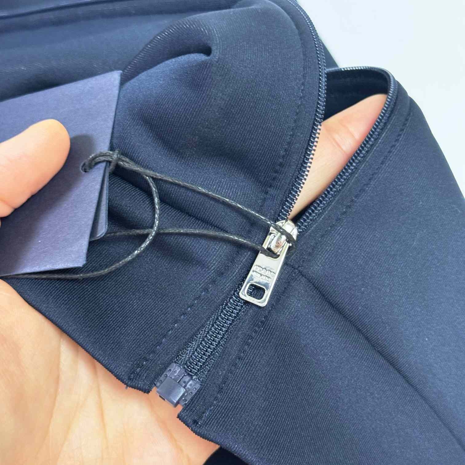 Prada Zippered Technical Fabric Jacket - DesignerGu