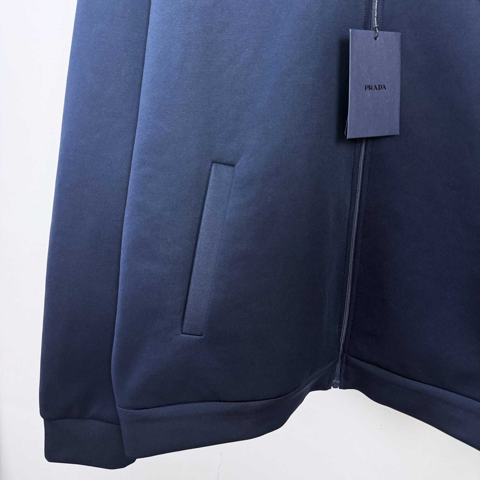 Prada Zippered Technical Fabric Jacket - DesignerGu