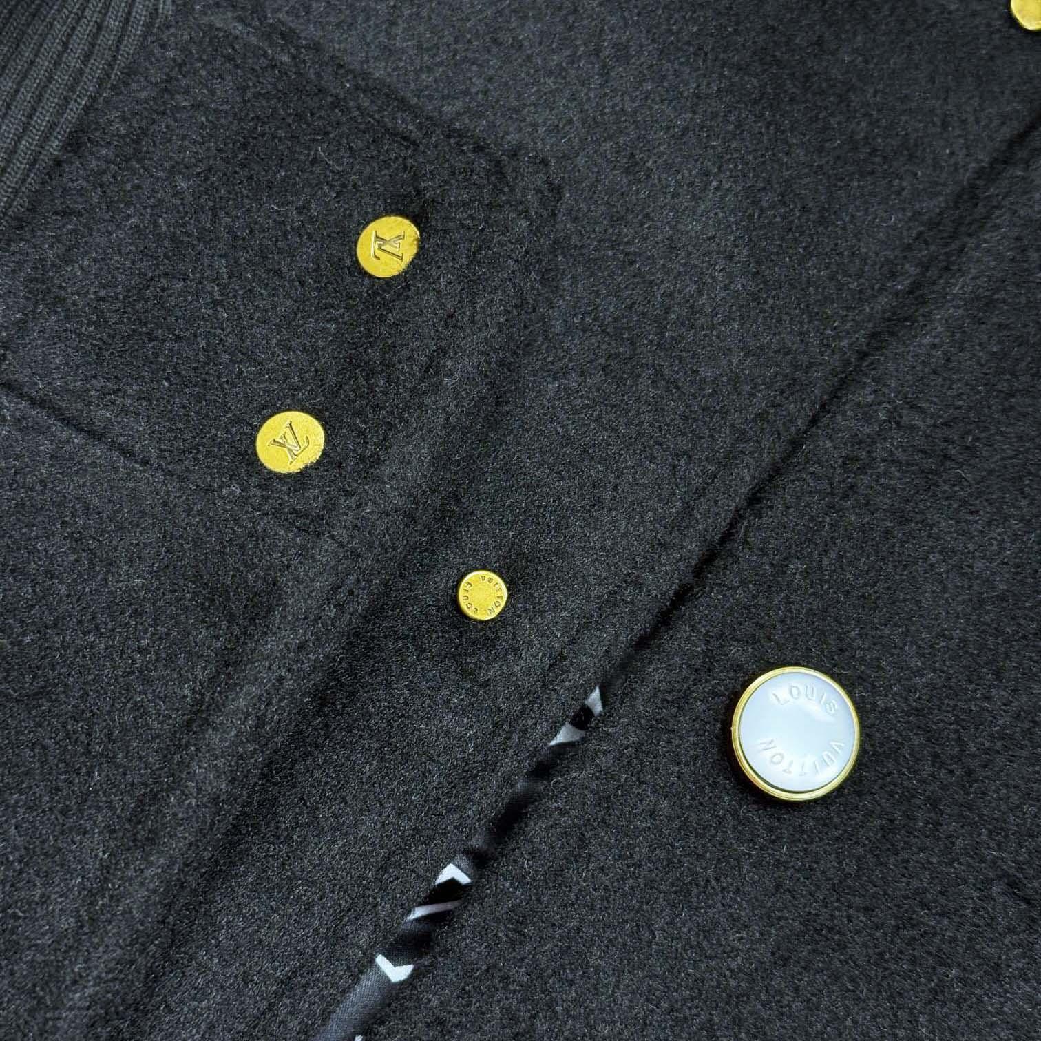 Louis Vuitton Signature Leather Varsity Jacket    - DesignerGu