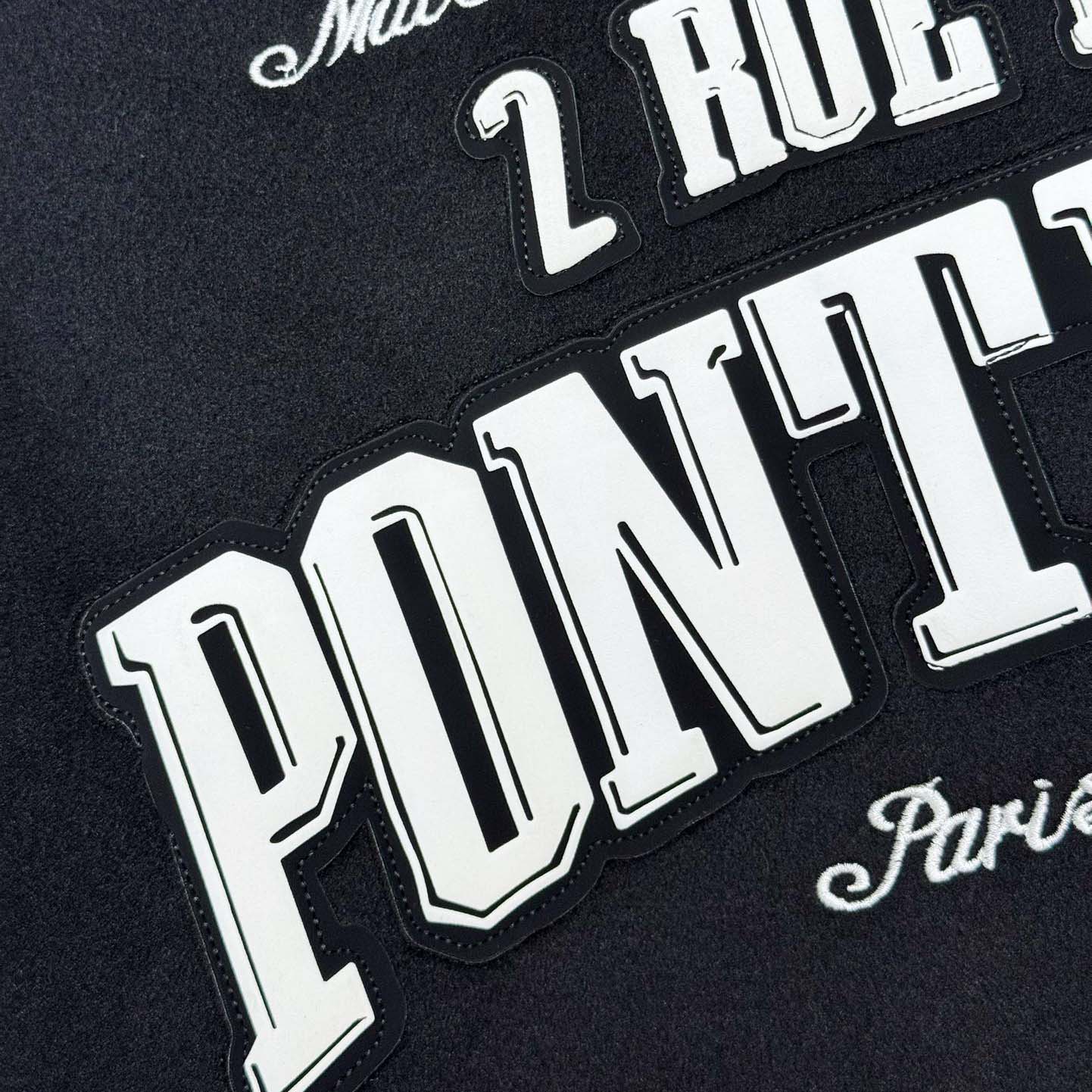 Louis Vuitton Signature Leather Varsity Jacket    - DesignerGu