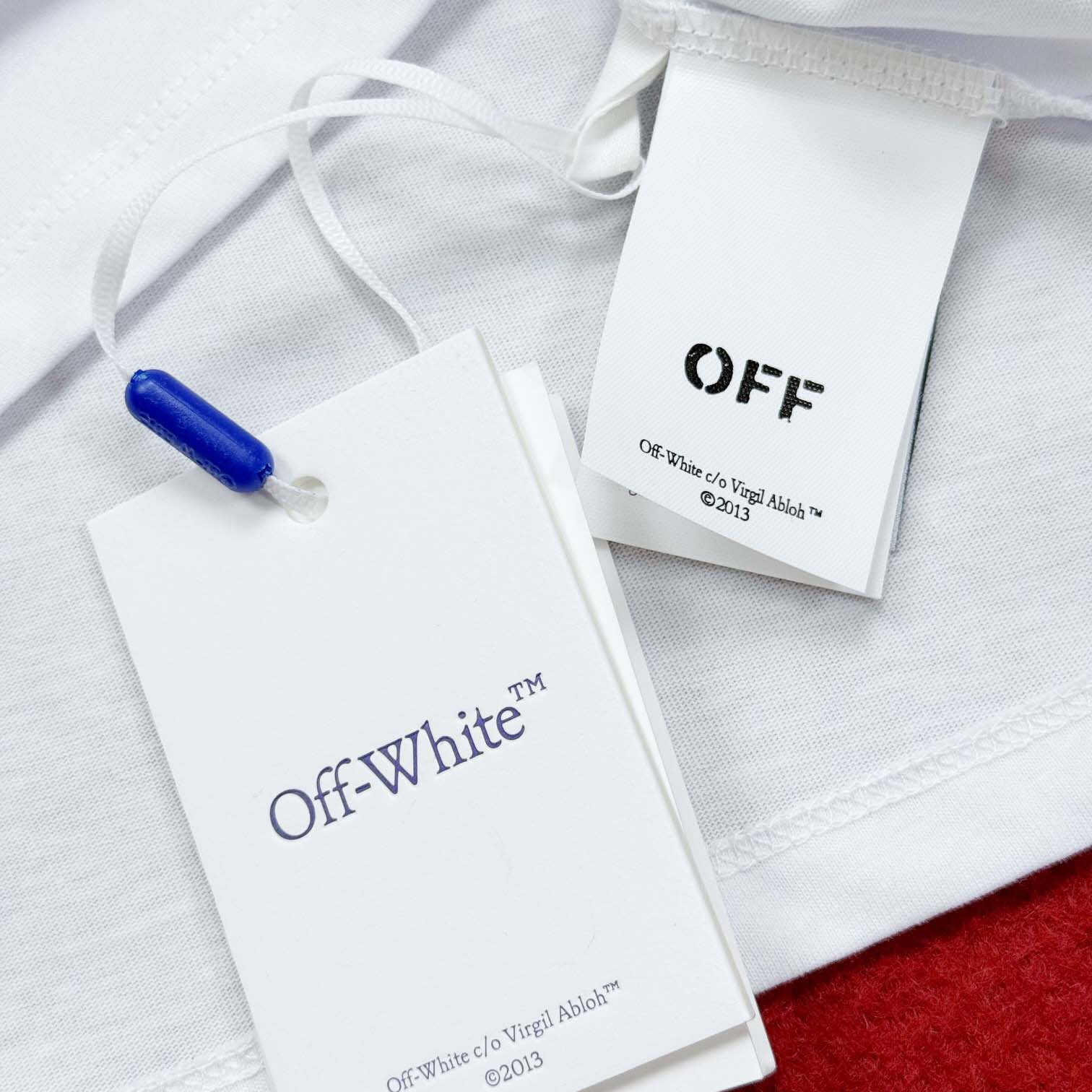 Off-White Boys Watercolour T-Shirt In White - DesignerGu