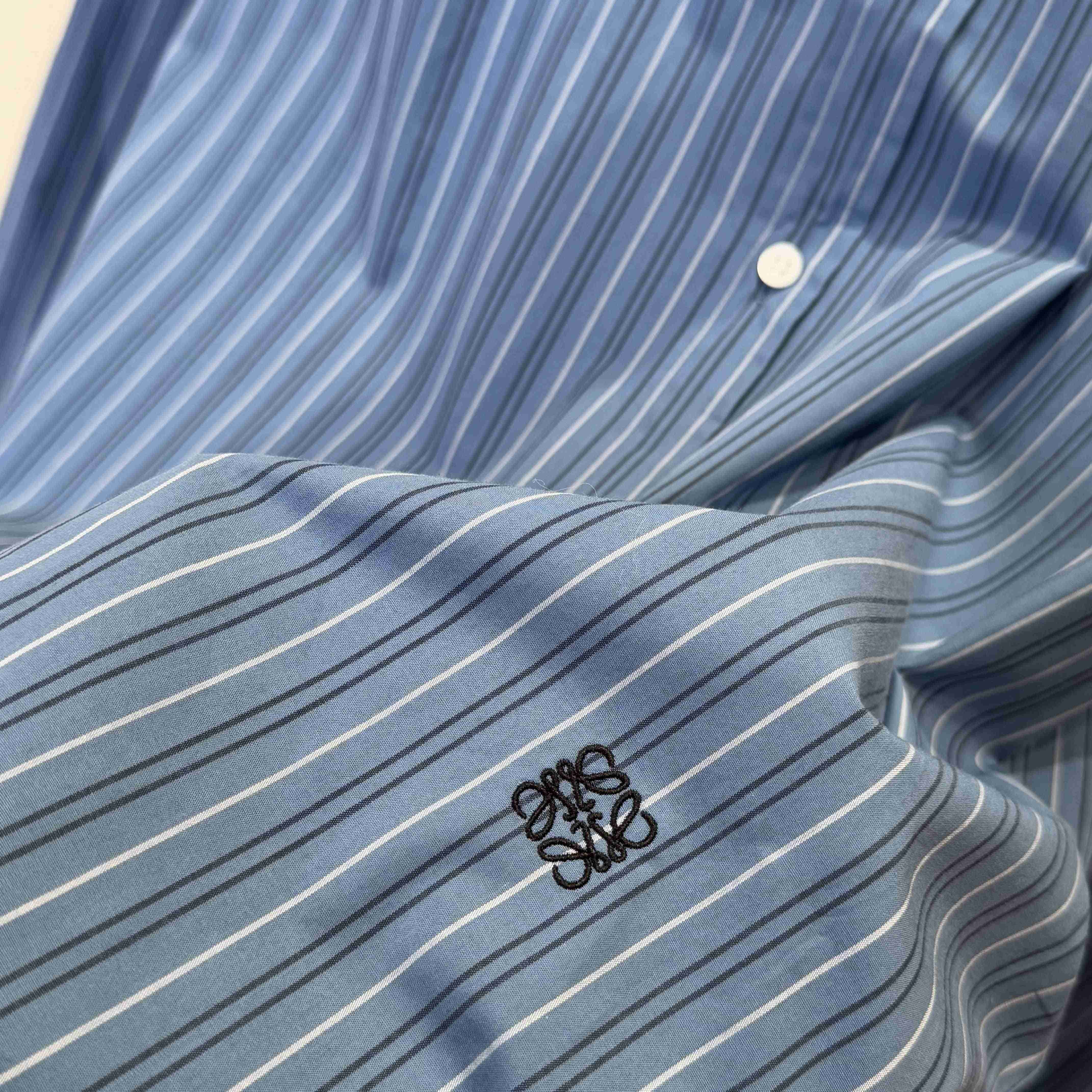 Loewe Shirt 'Stone Blue' - DesignerGu