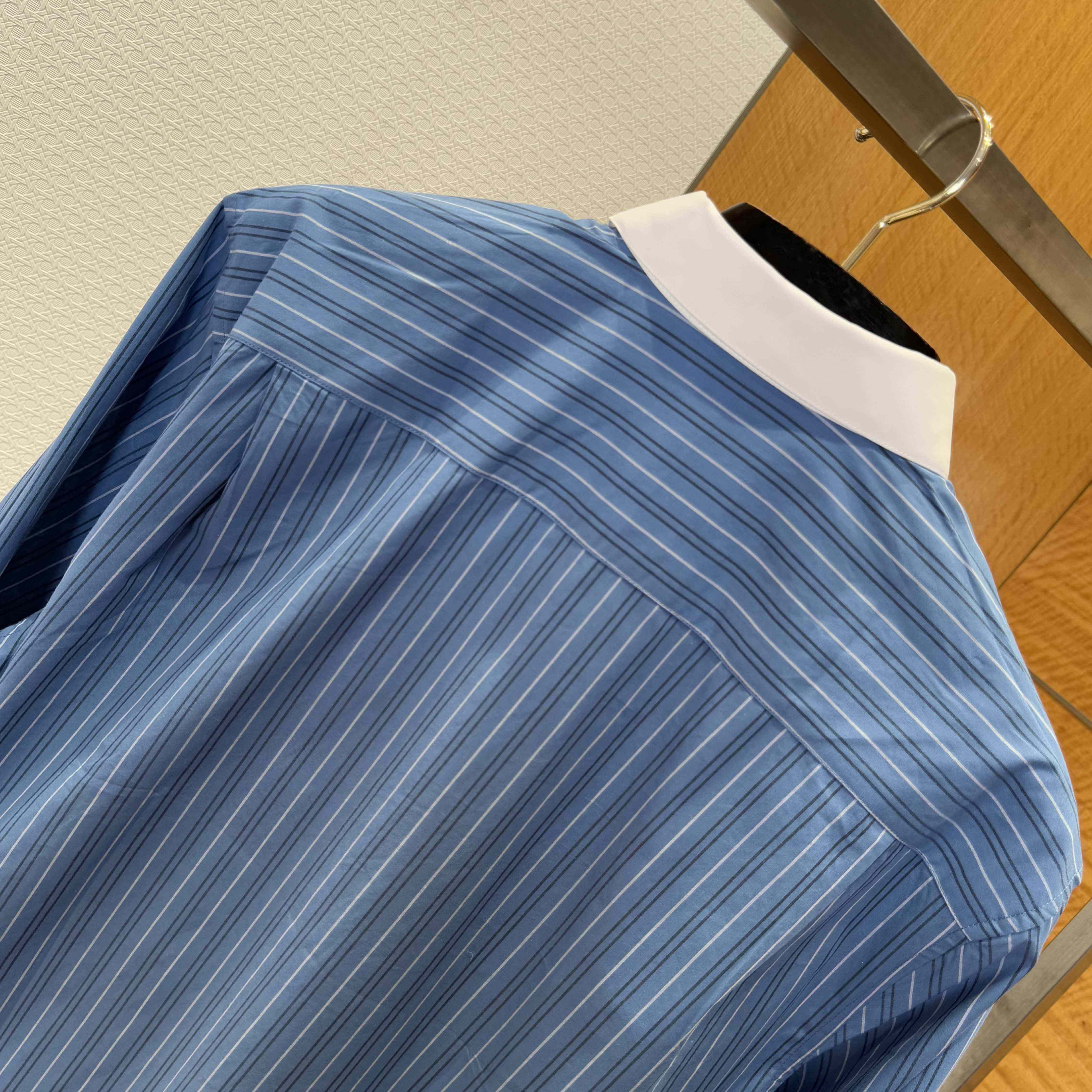 Loewe Shirt 'Stone Blue' - DesignerGu