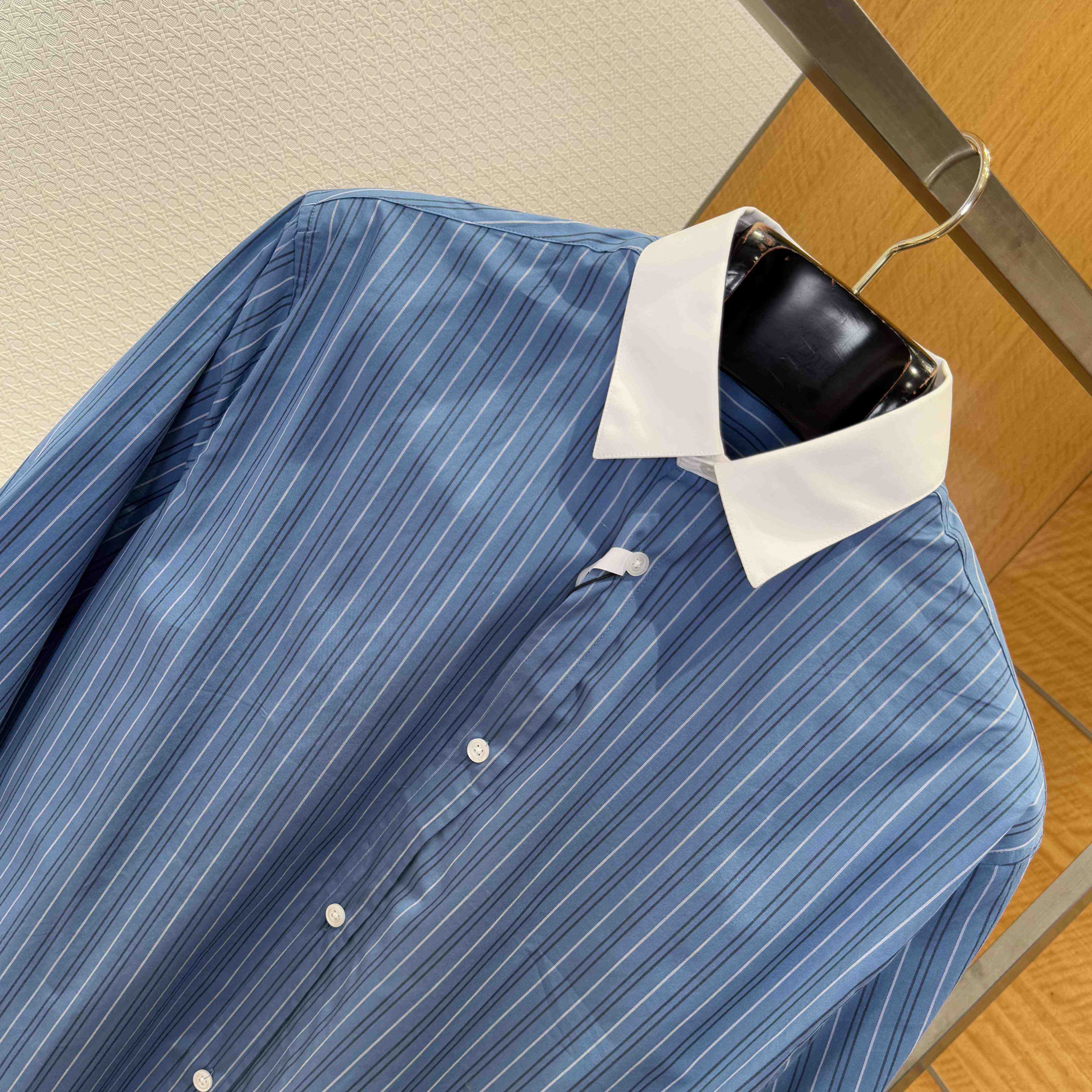 Loewe Shirt 'Stone Blue' - DesignerGu