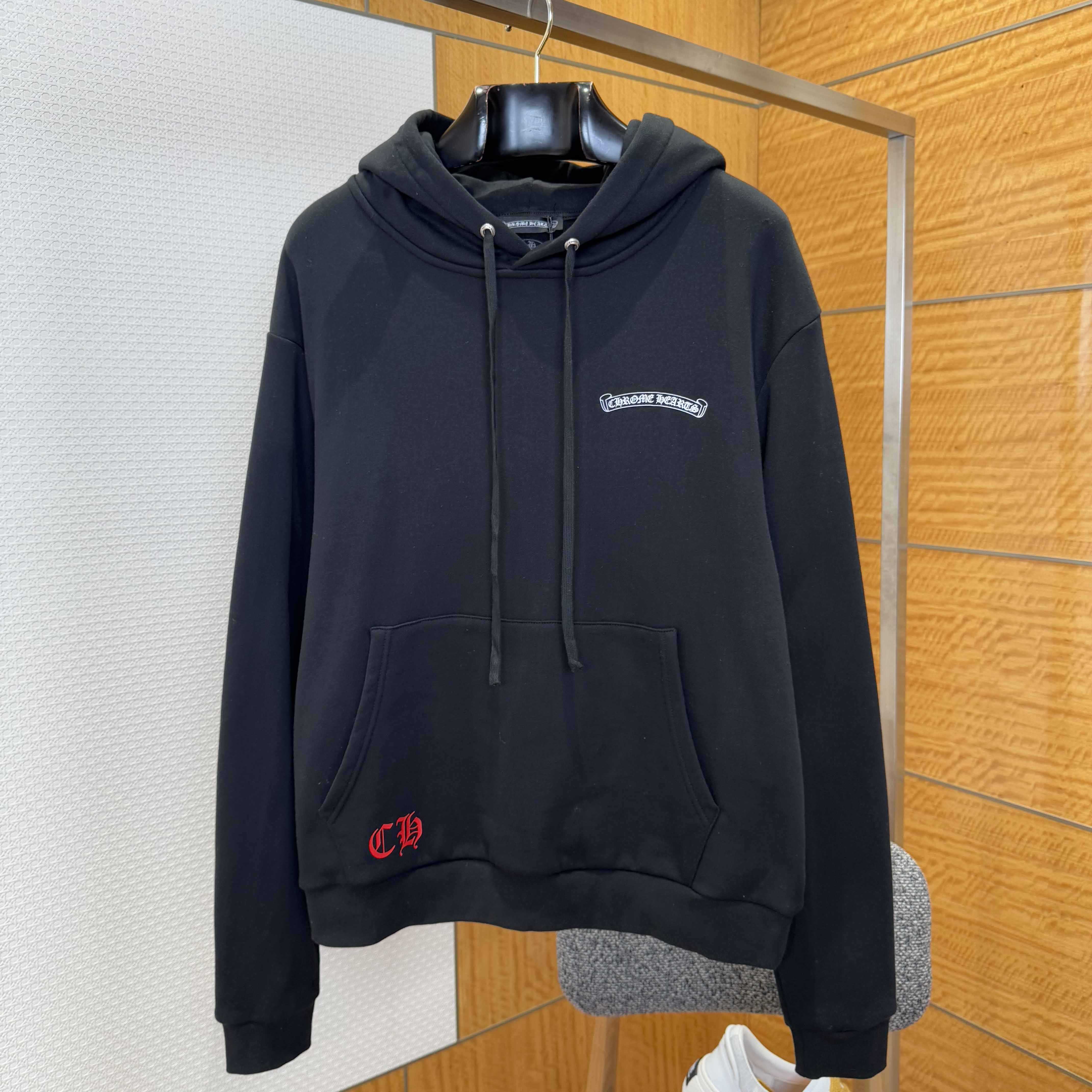 Chrome Hearts Cotton Hoodie - DesignerGu