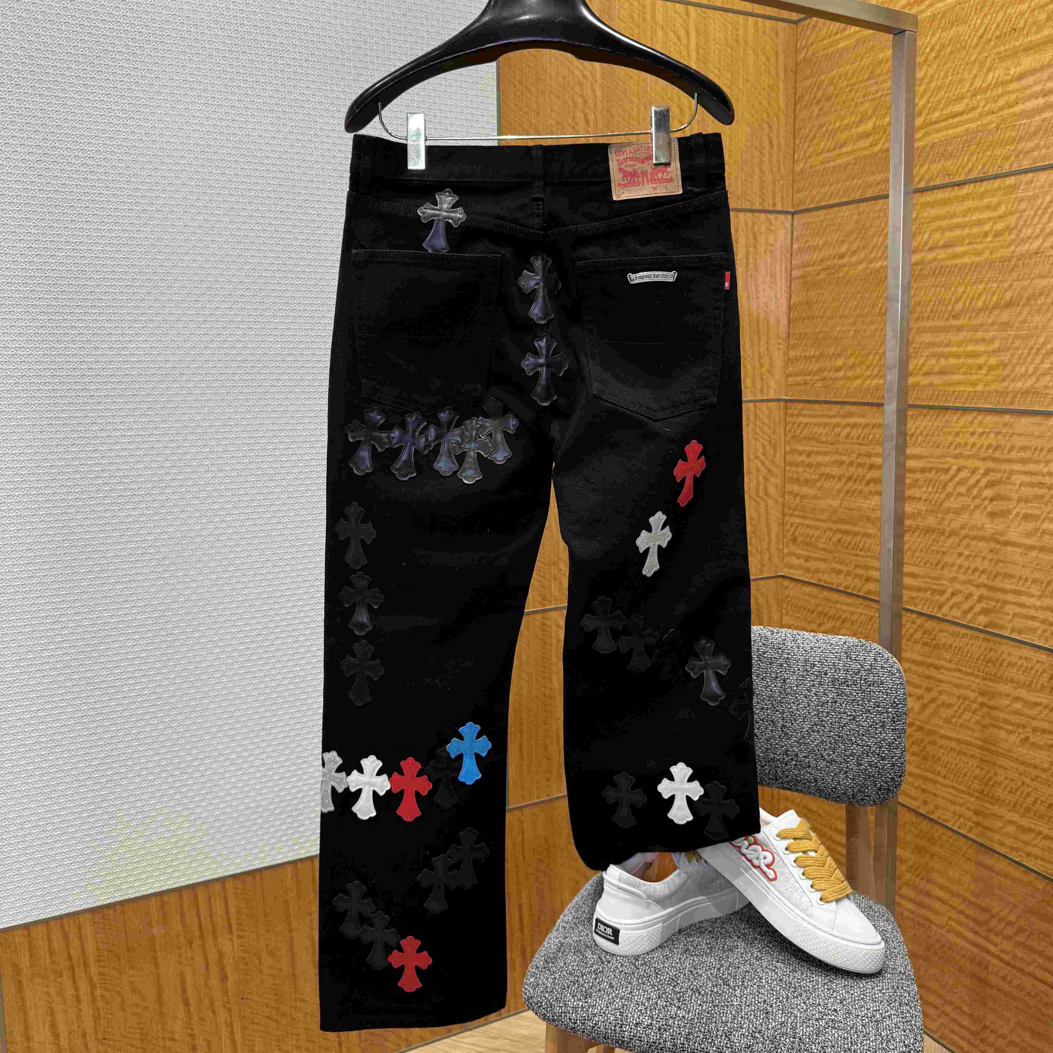 Chrome Hearts Jeans - DesignerGu