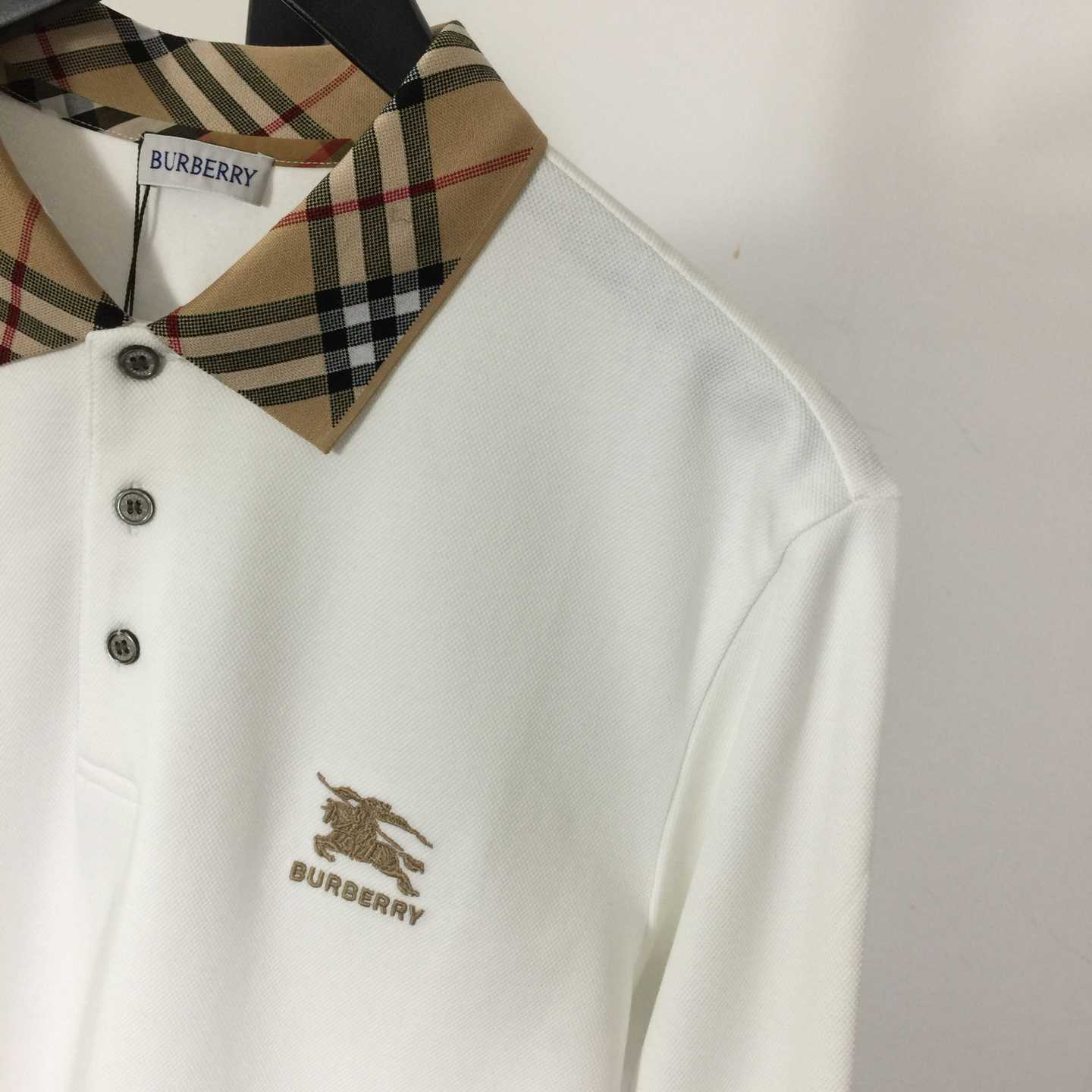 Burberry Cotton Polo Shirt - DesignerGu