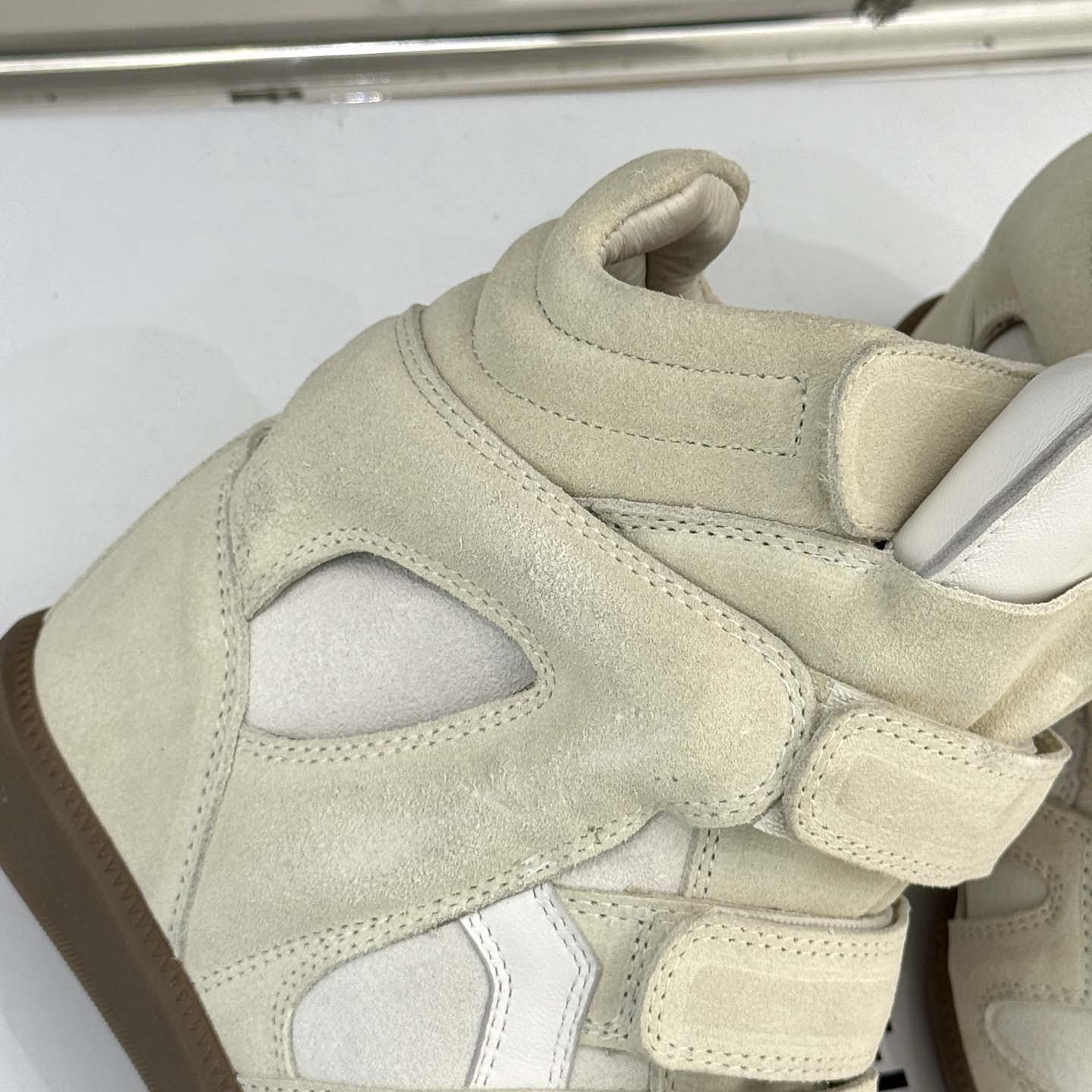 Isabel Marant Balskee High-Top Wedge Sneakers  - DesignerGu