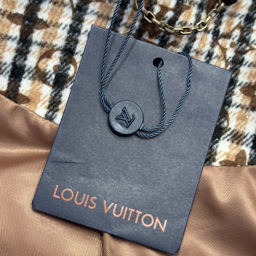 Louis Vuitton Monogram Wool Harrington Blouson   1AGIP7 - DesignerGu