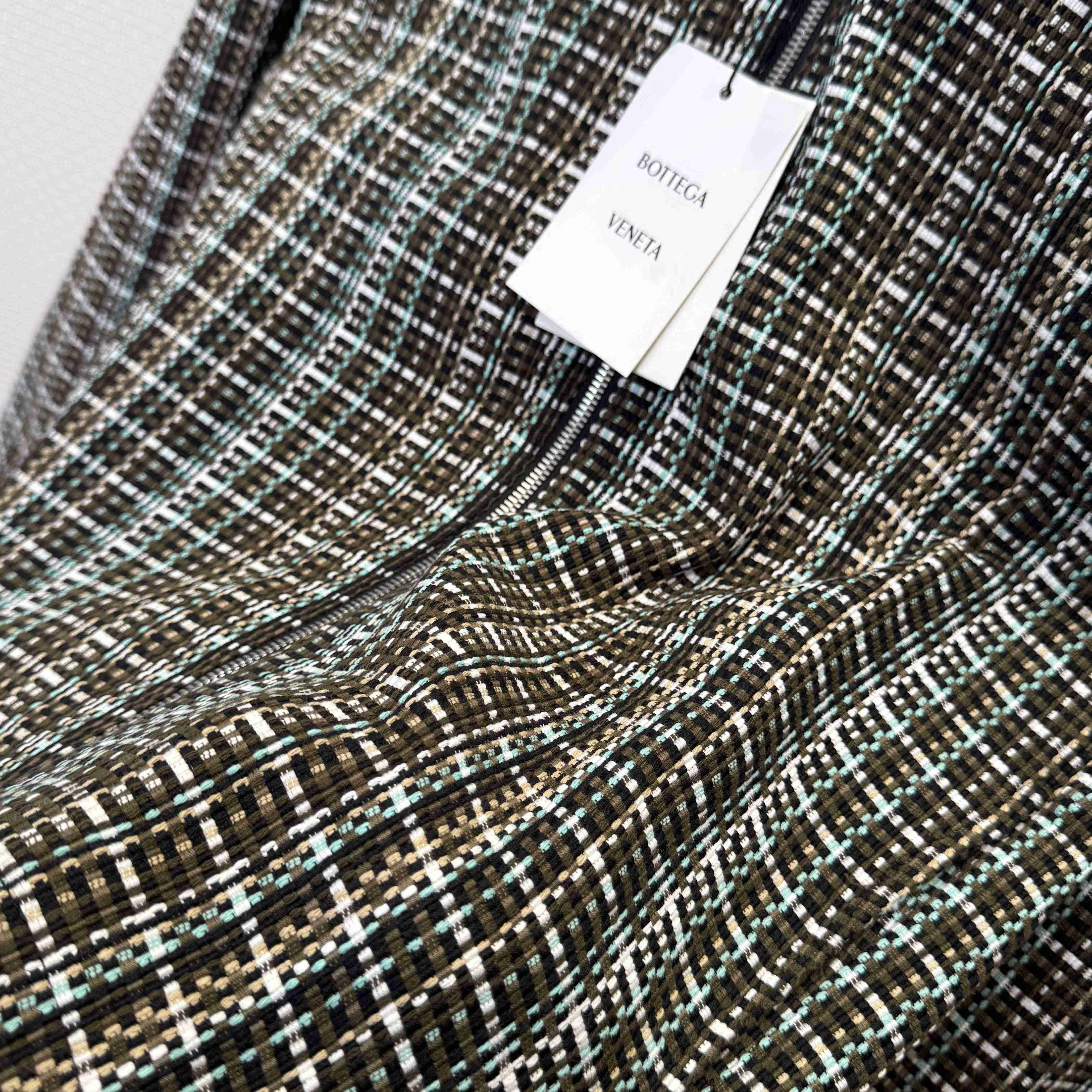 Bottega Veneta Multicolor Check Jacket - DesignerGu