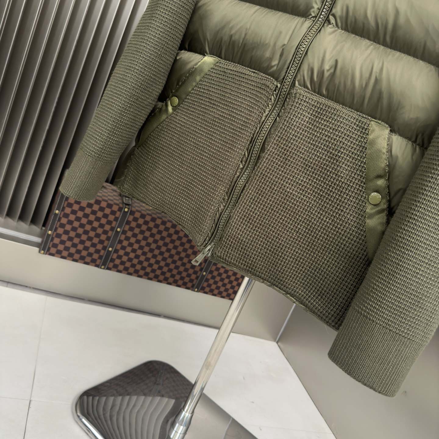 Moncler Padded Zip-Up Cardigan - DesignerGu