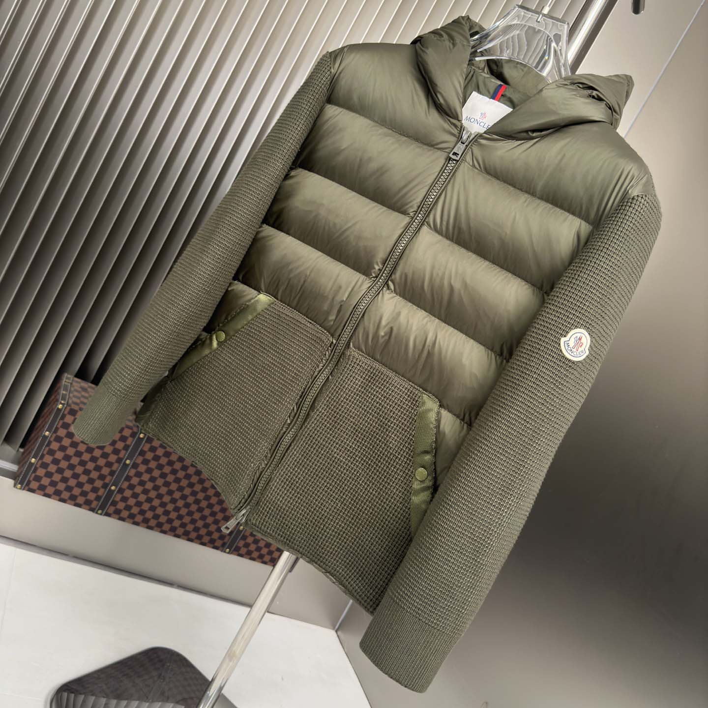 Moncler Padded Zip-Up Cardigan - DesignerGu
