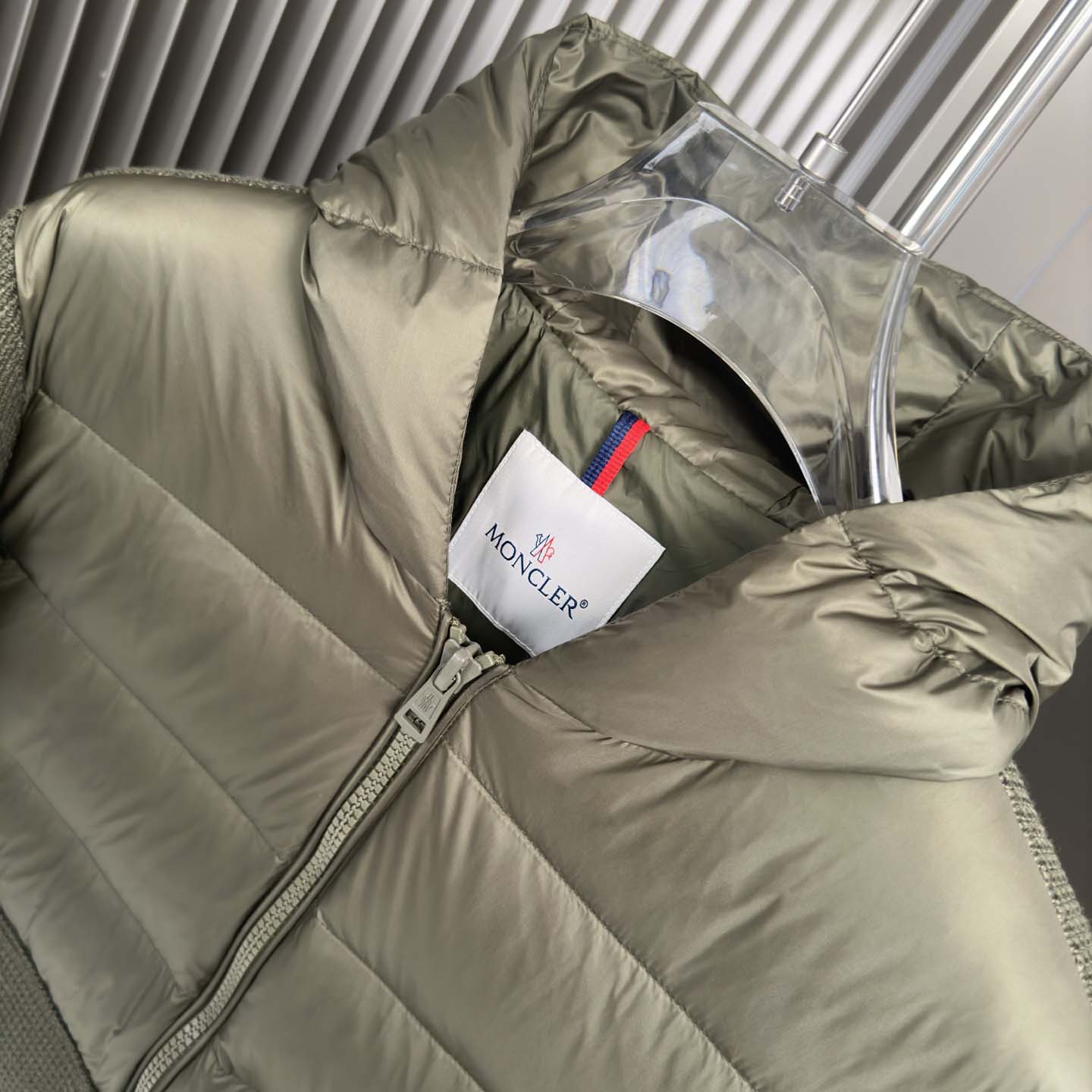 Moncler Padded Zip-Up Cardigan - DesignerGu