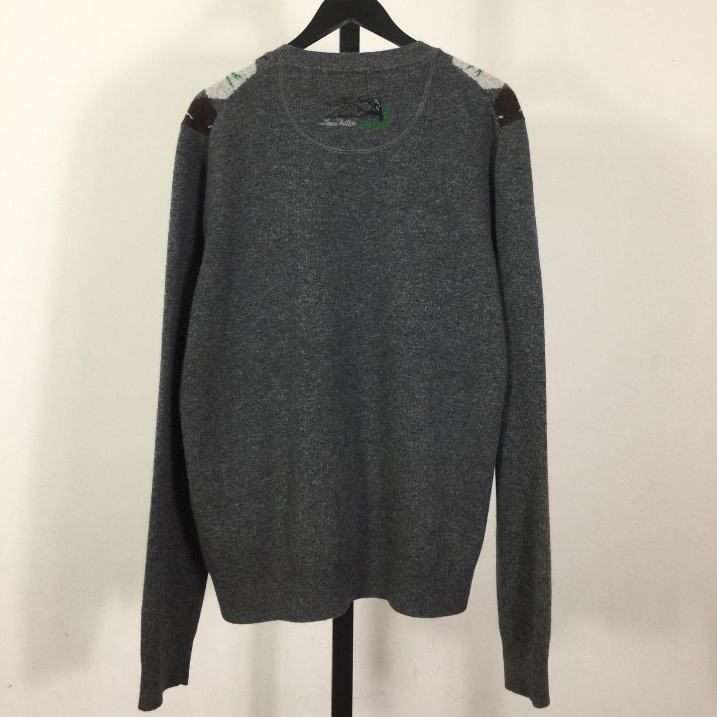 Louis Vuitton Argyle Crewneck    1AIMCJ - DesignerGu