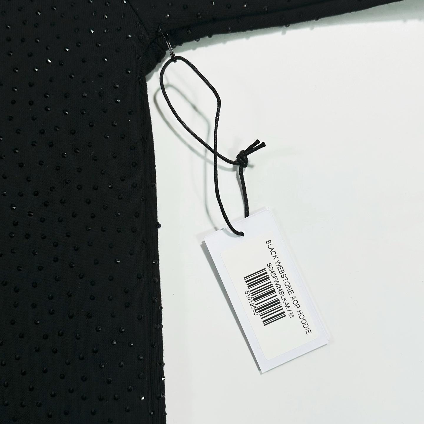 Sp5der Black VVS Hoodie - DesignerGu